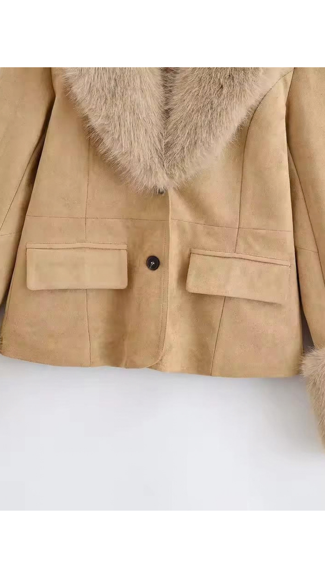 Whales fur jacket