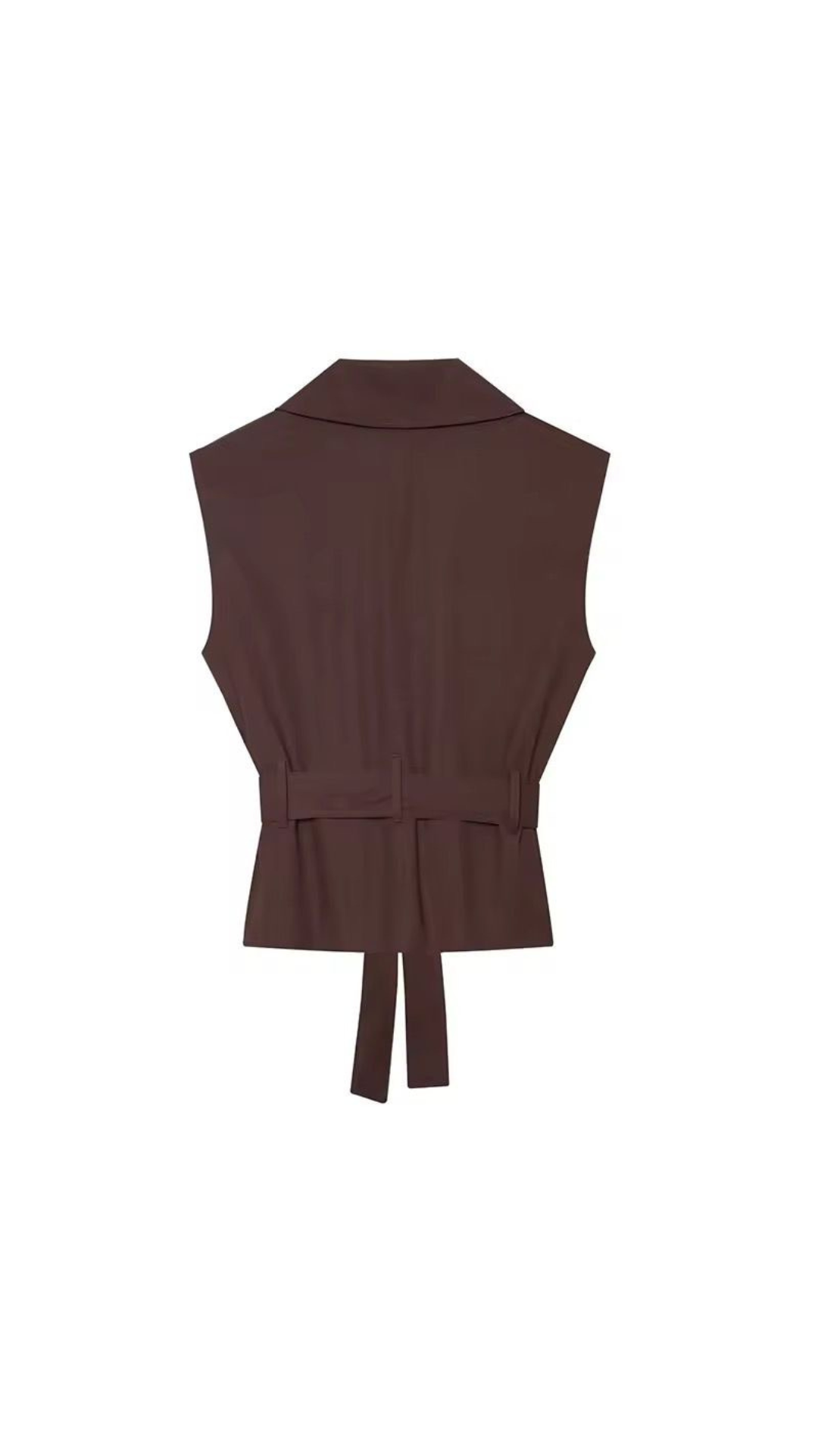 Belted vienna blouse