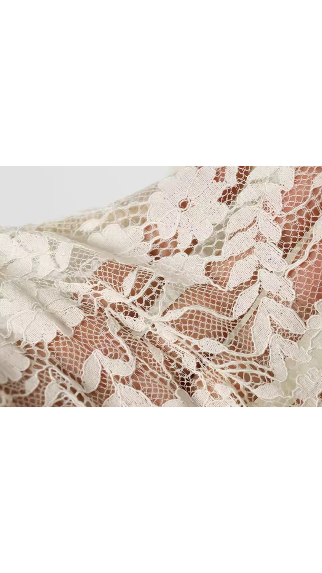 Lace long dress