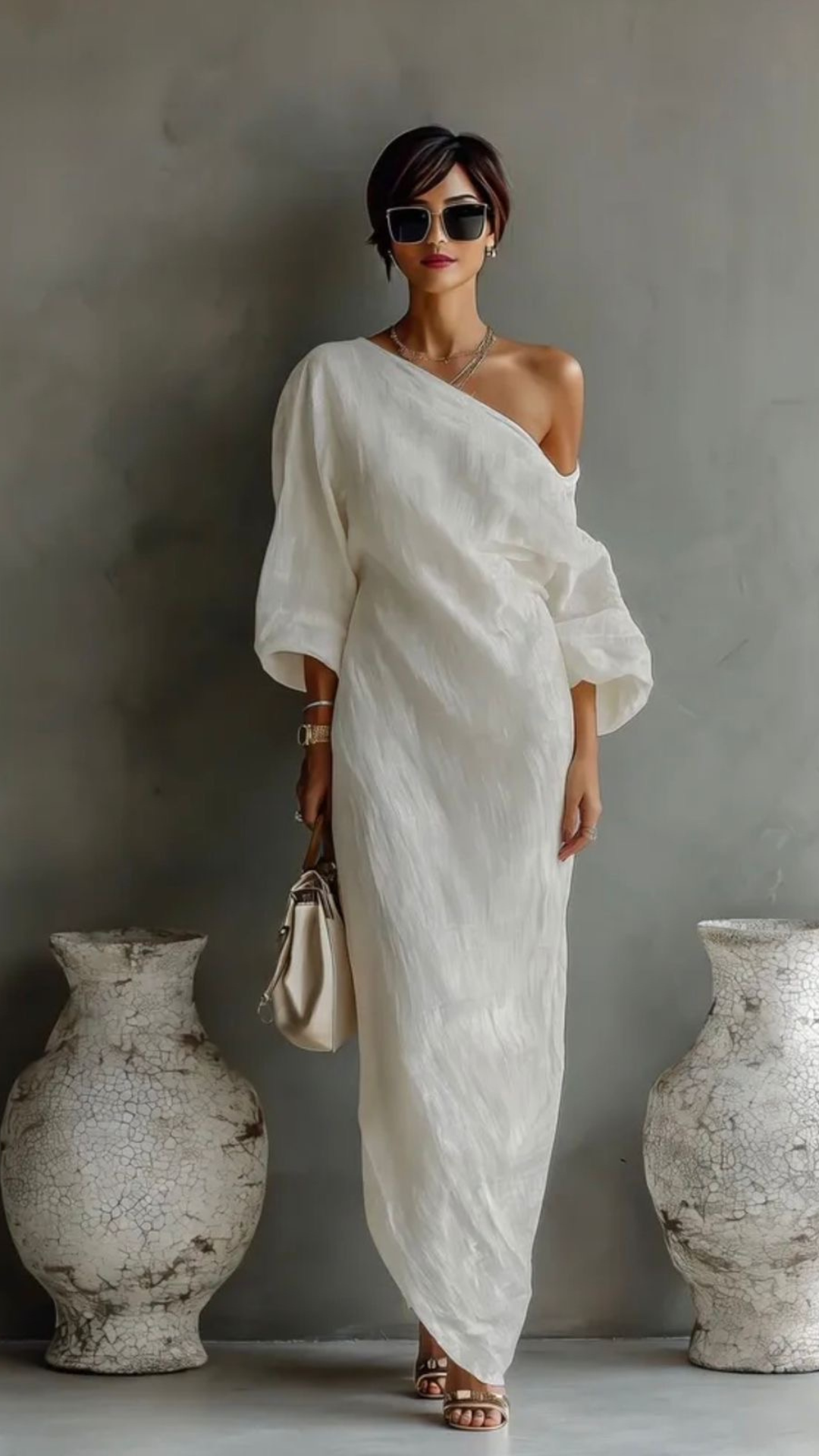 Ivory Aura Dress