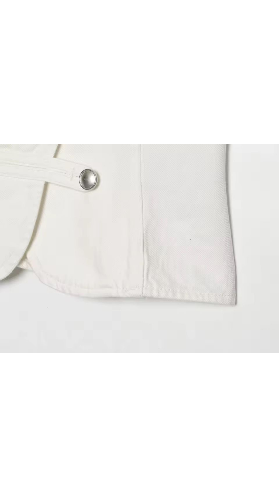 Side buttoned top
