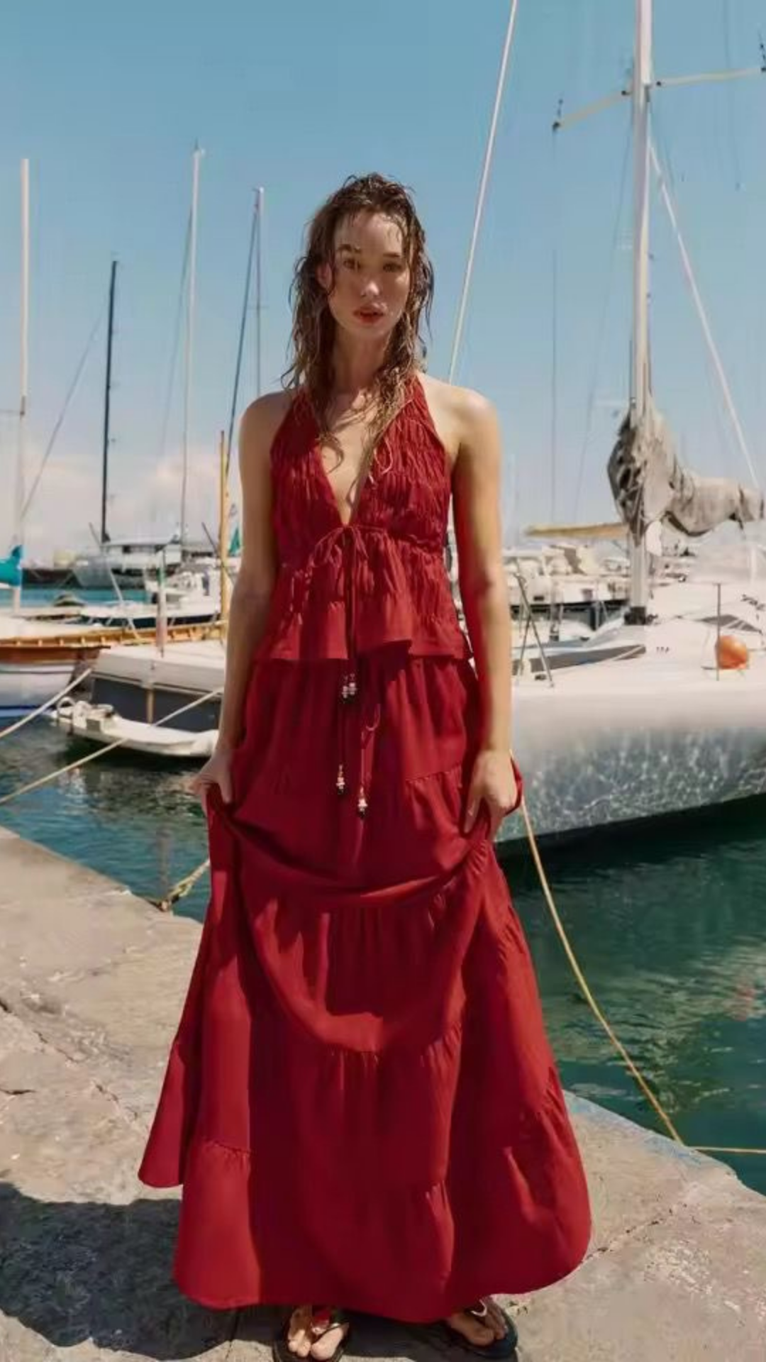 Sunset Glow Skirt Set