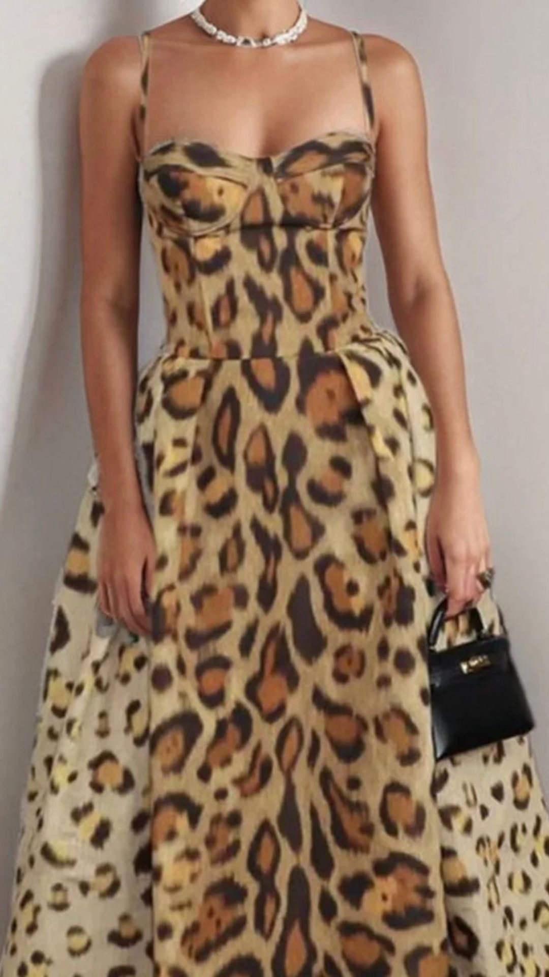 Prom Leopard Dress