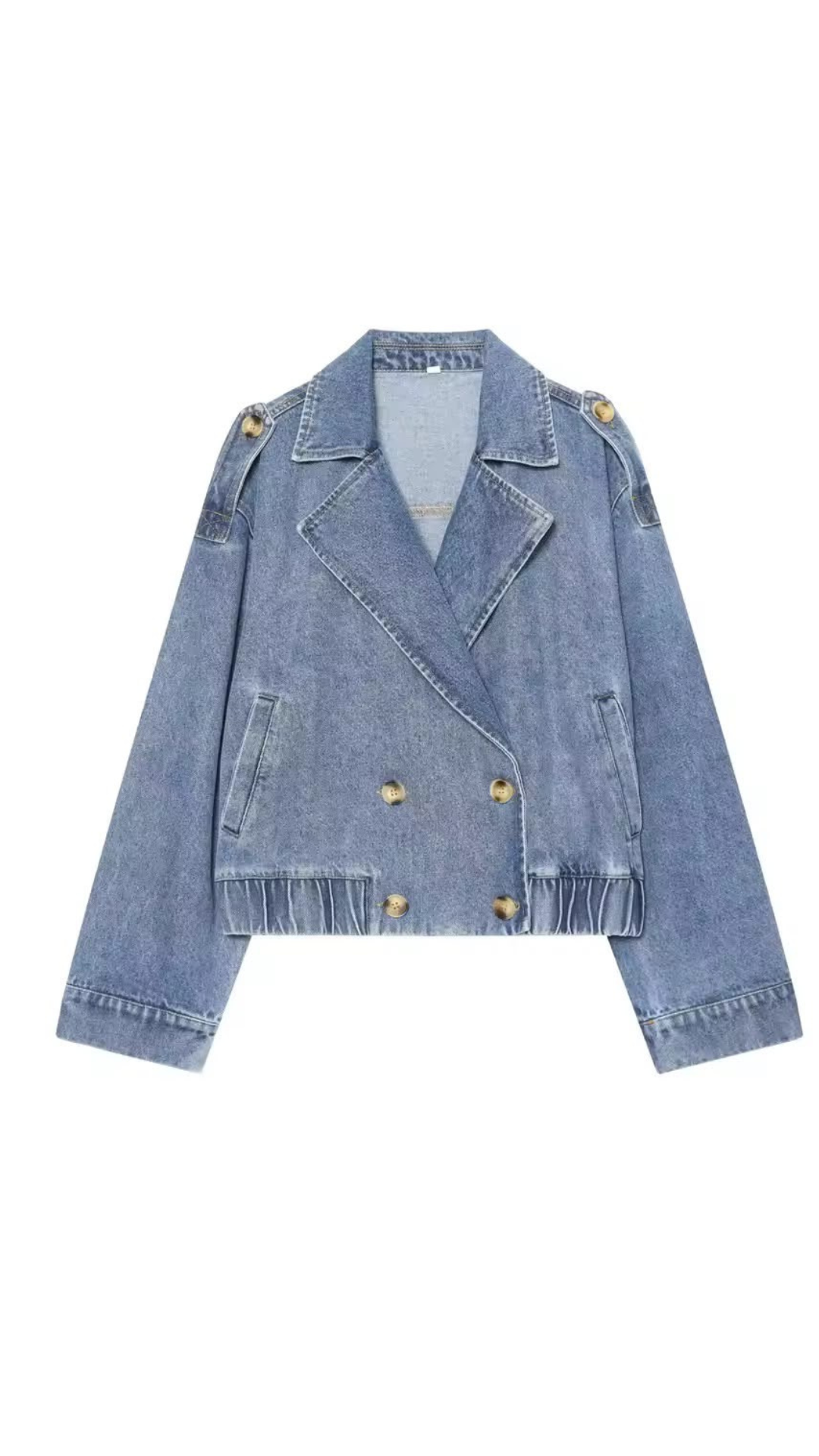 Cropped Denim Jacket