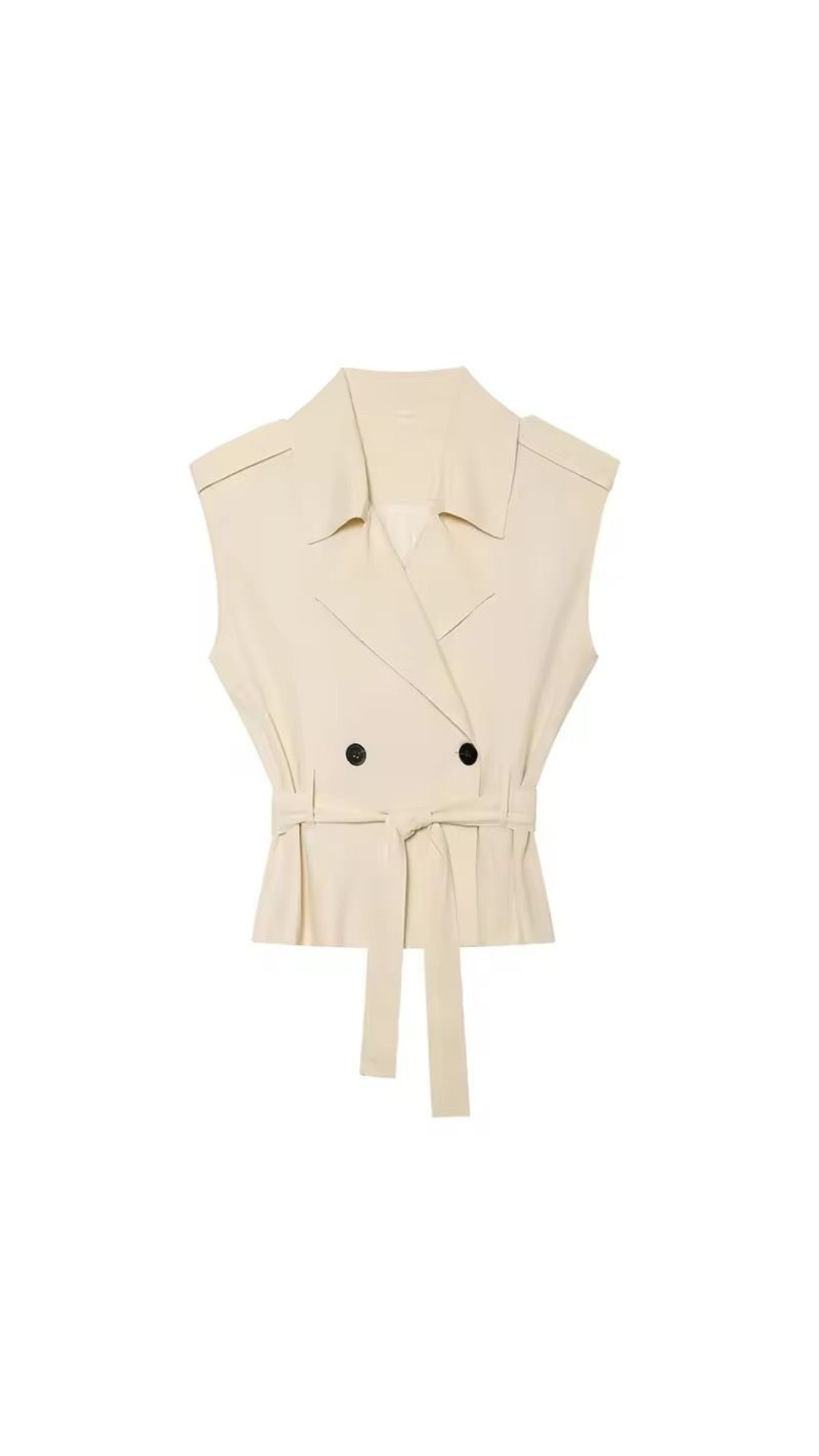 Belted vienna blouse