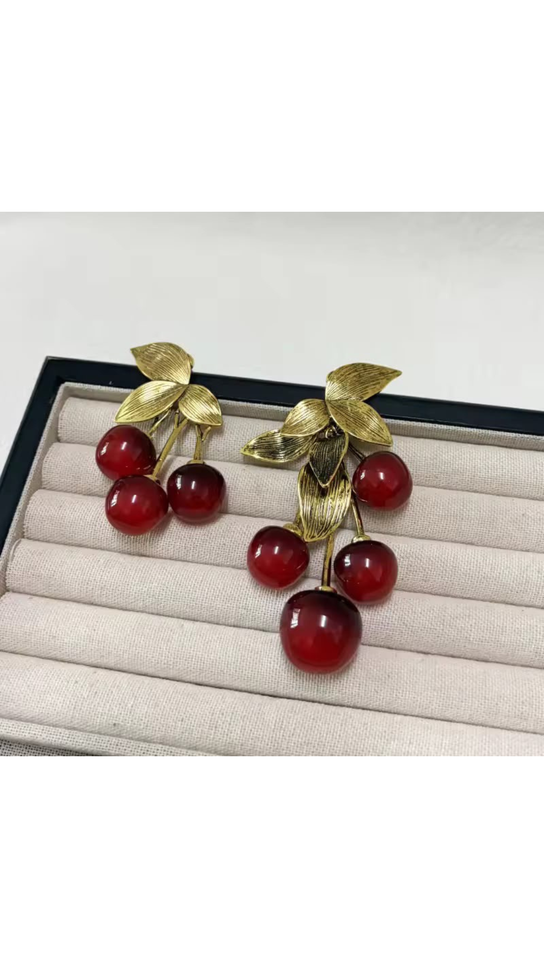 Cherry earrings