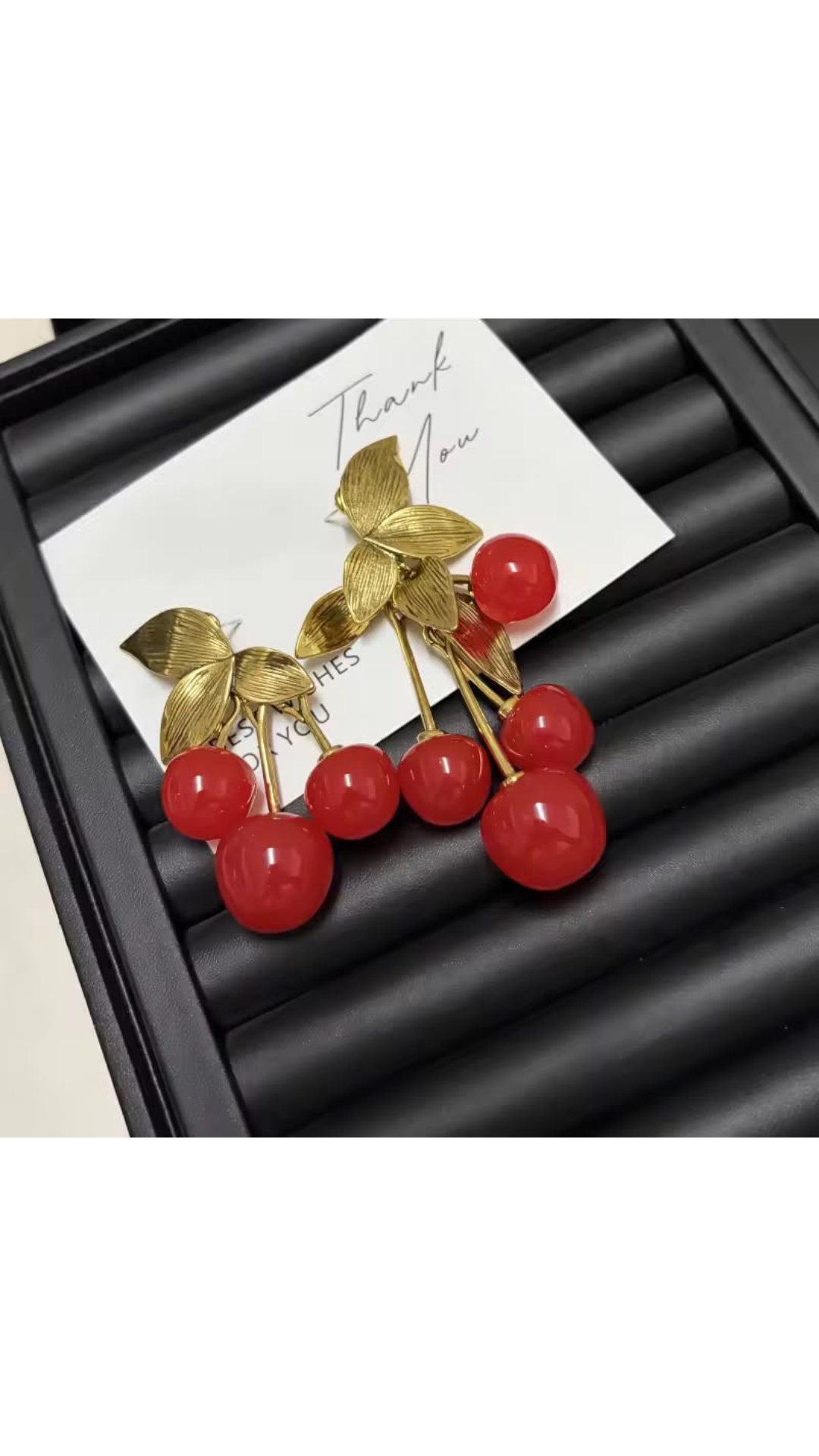 Cherry earrings