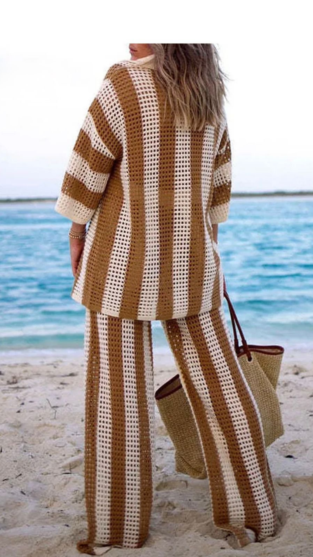 Knitted Beach Wear Set
