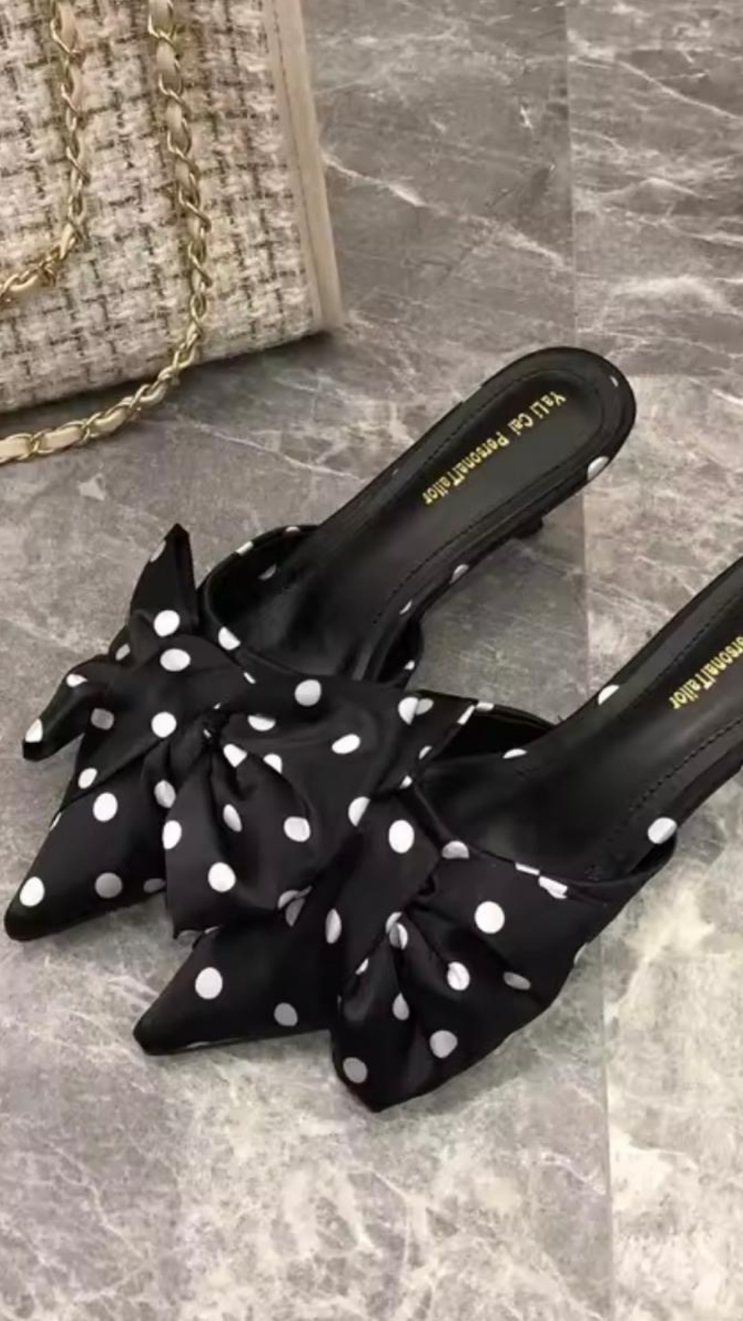 Bow Kitten Heels