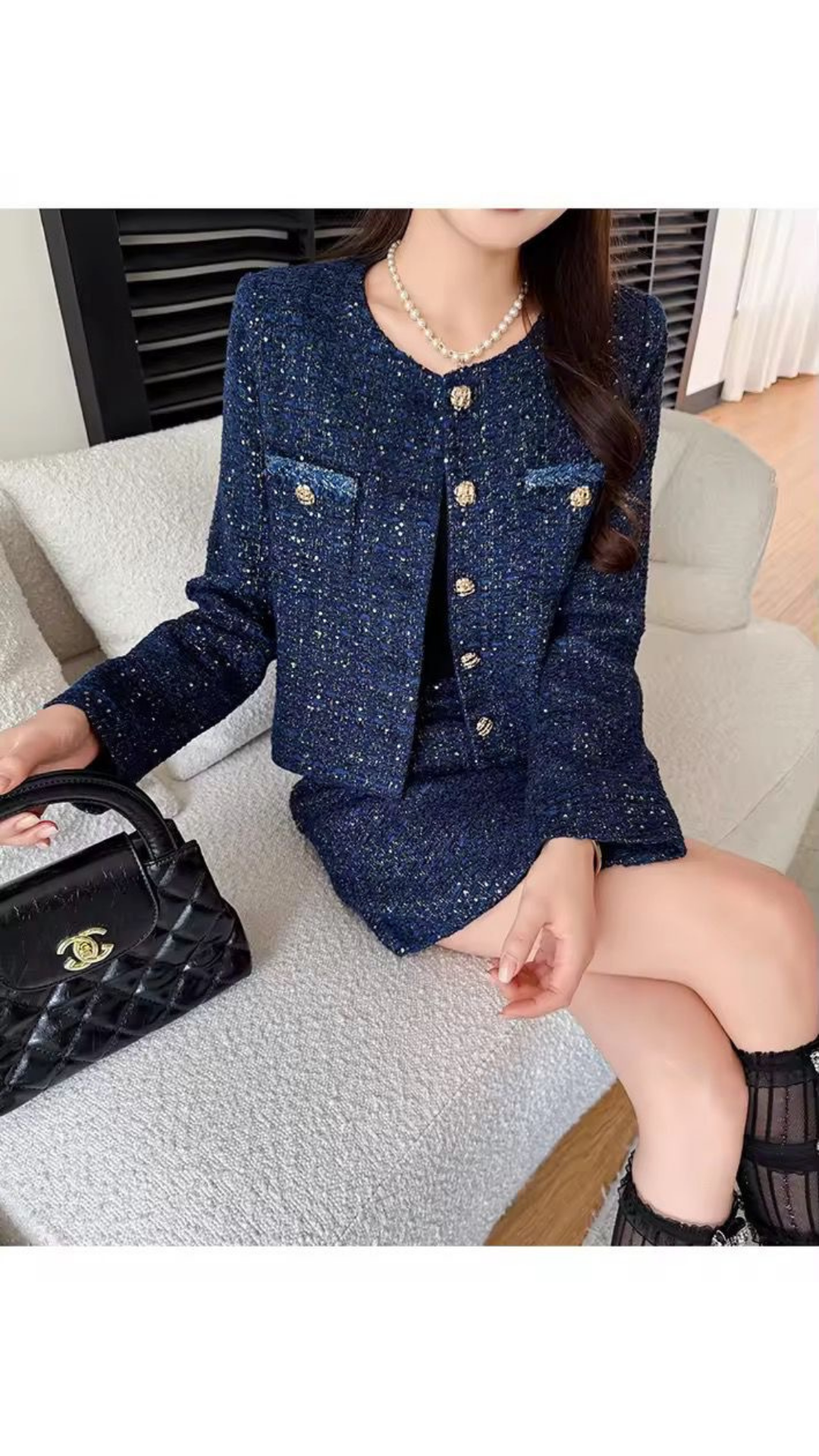 Viona tweed dress