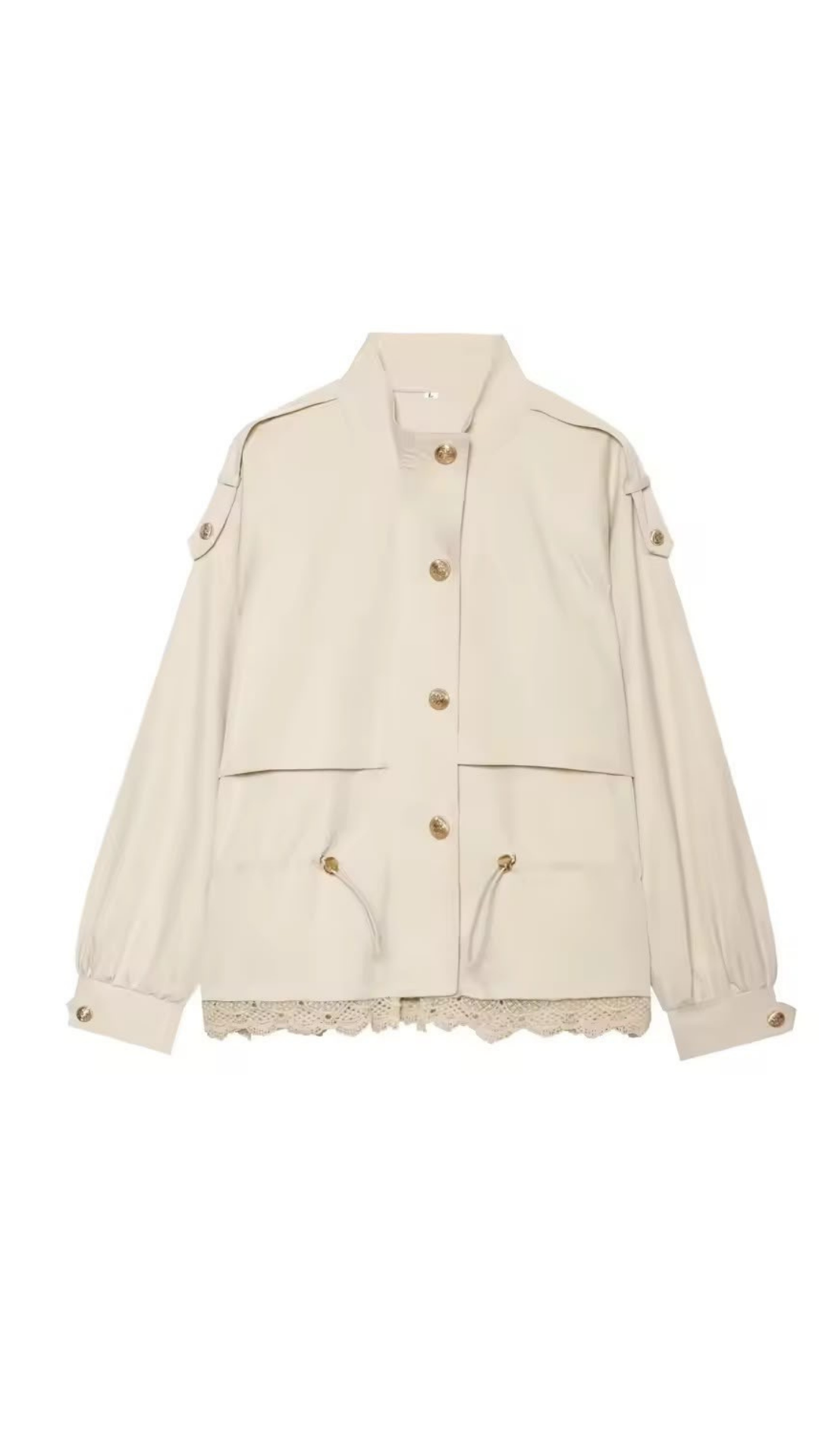 Lacey trench jacket