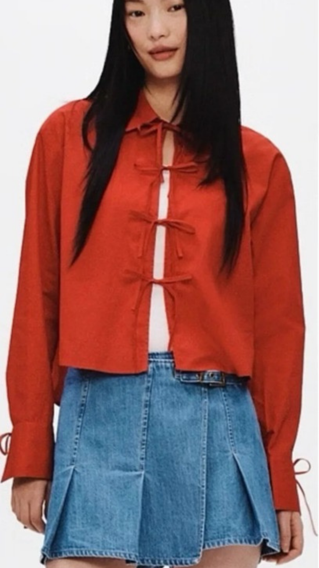 Scarlet Knot Shirt