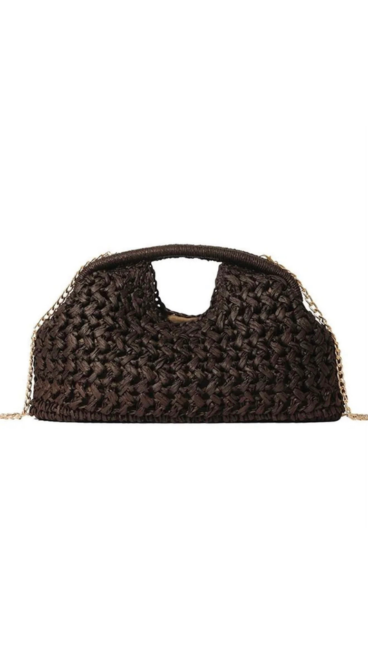 Quilted hand held bag