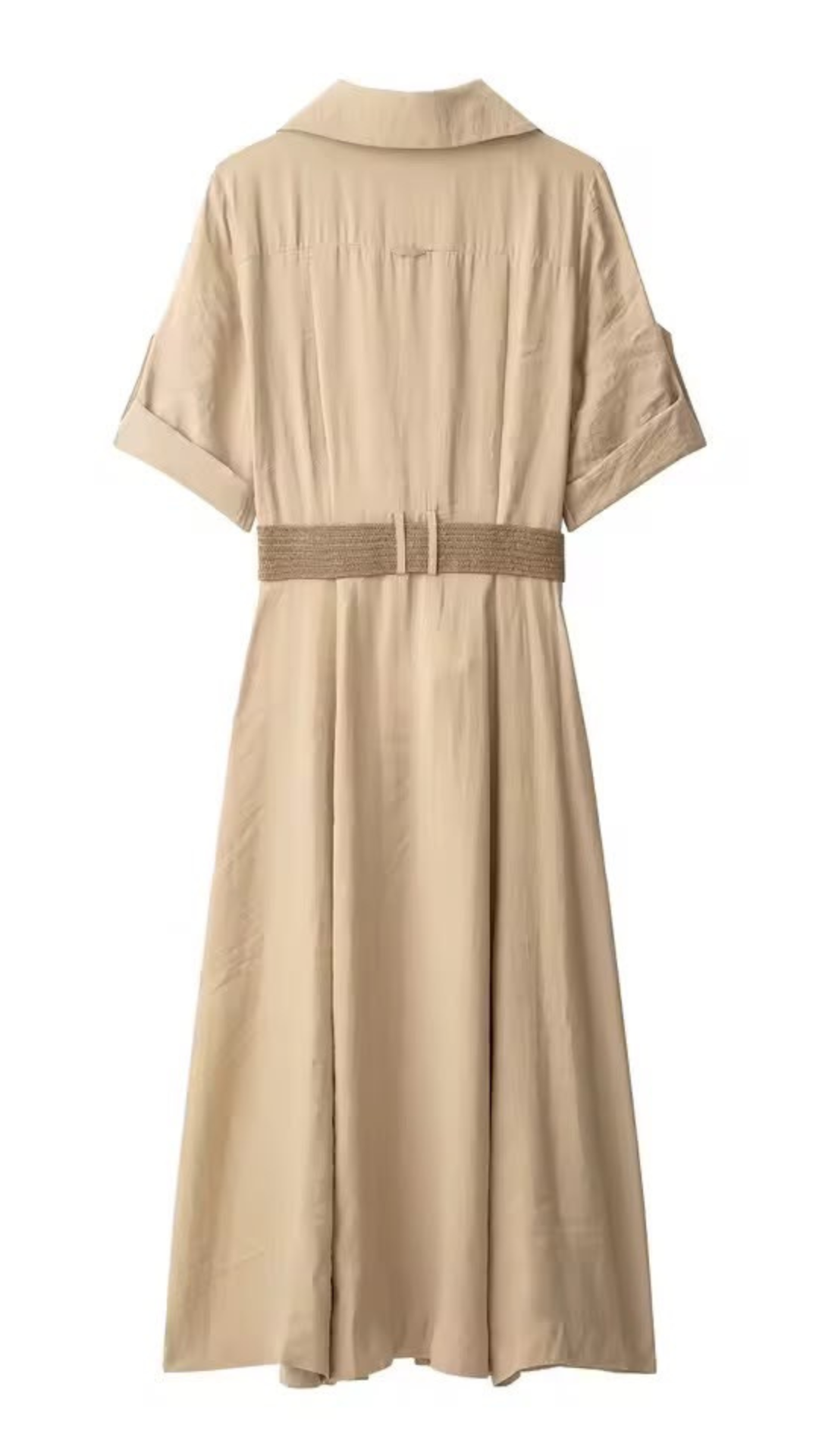 Belted Shirt Dress