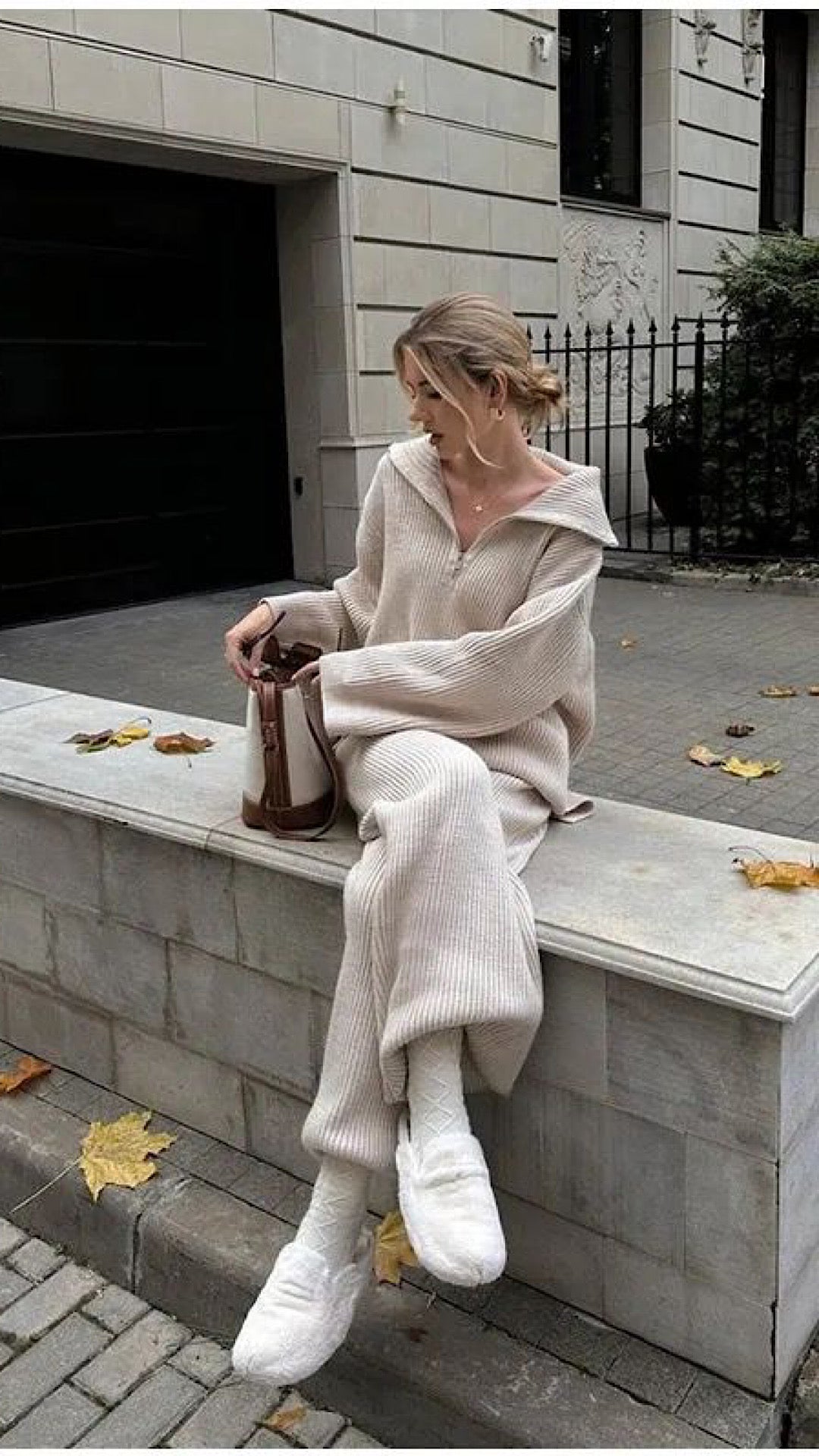 Oversized Sweater & Pants Set