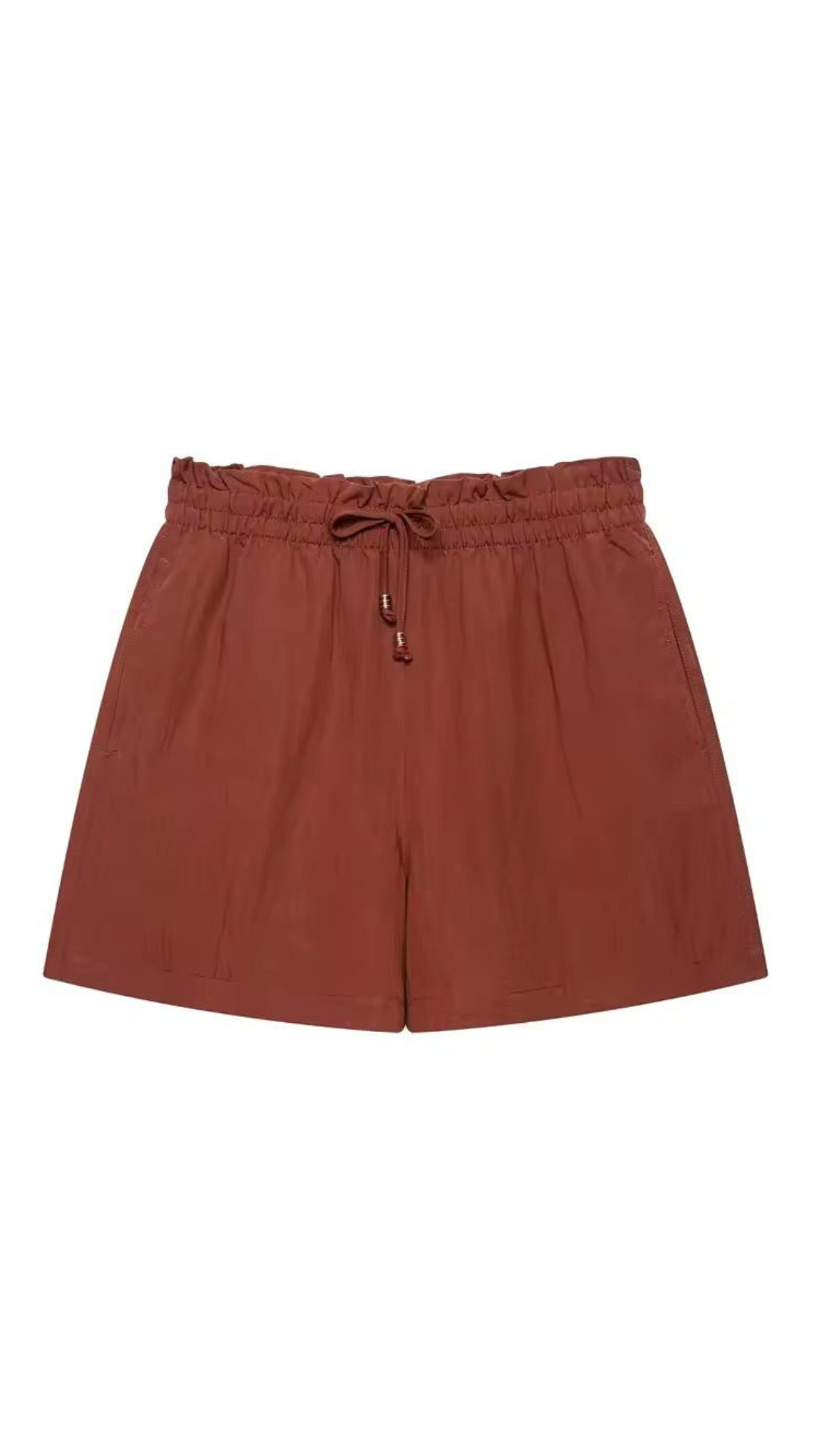 Knotted solid top and shorts set