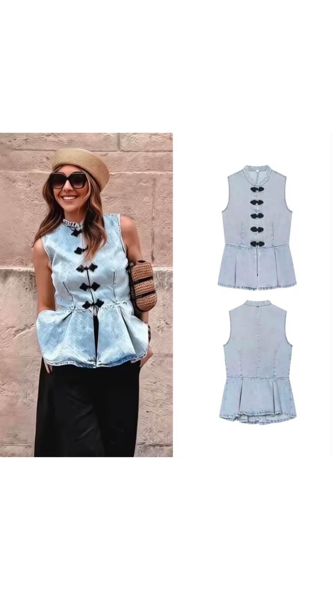 Chinese style top