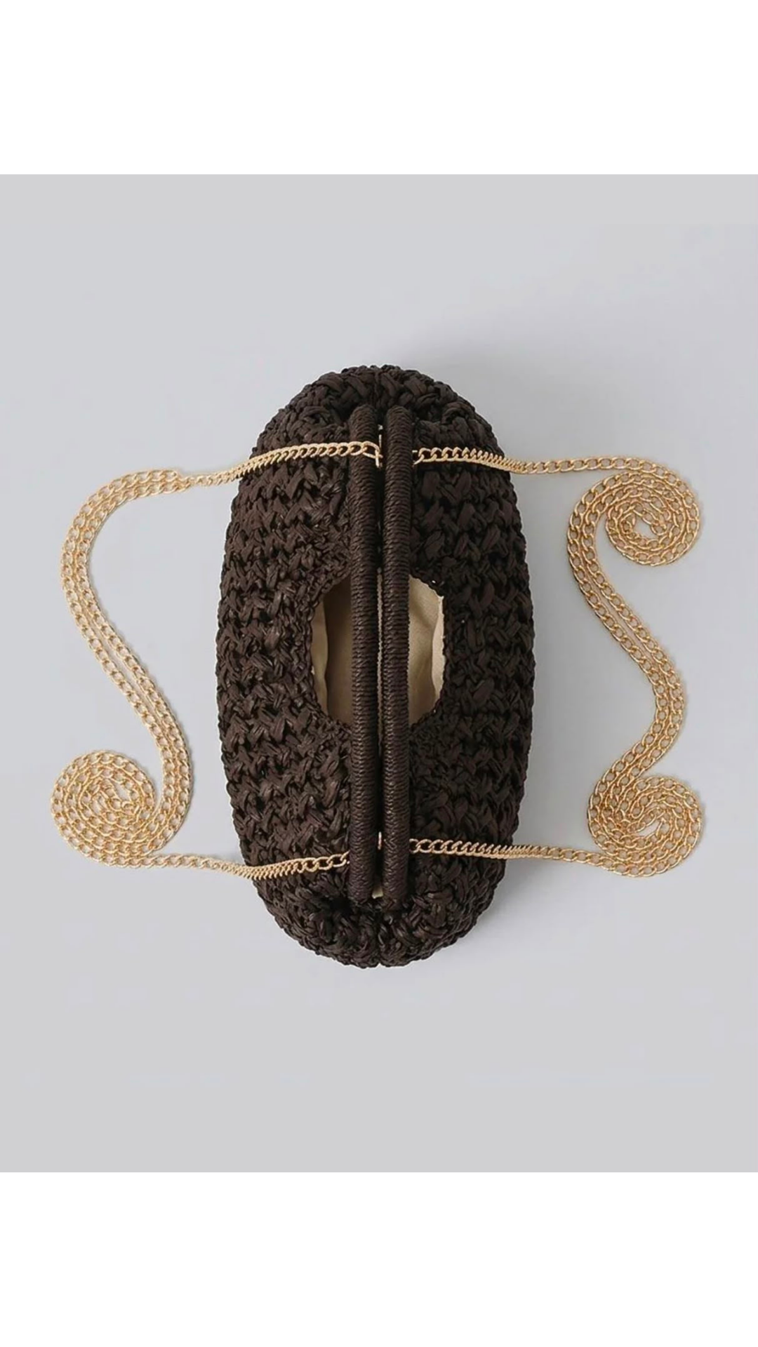 Quilted hand held bag