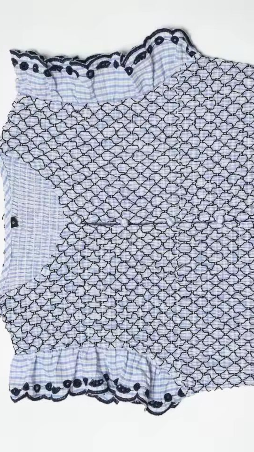 Ruched Blouse & Skirt Set