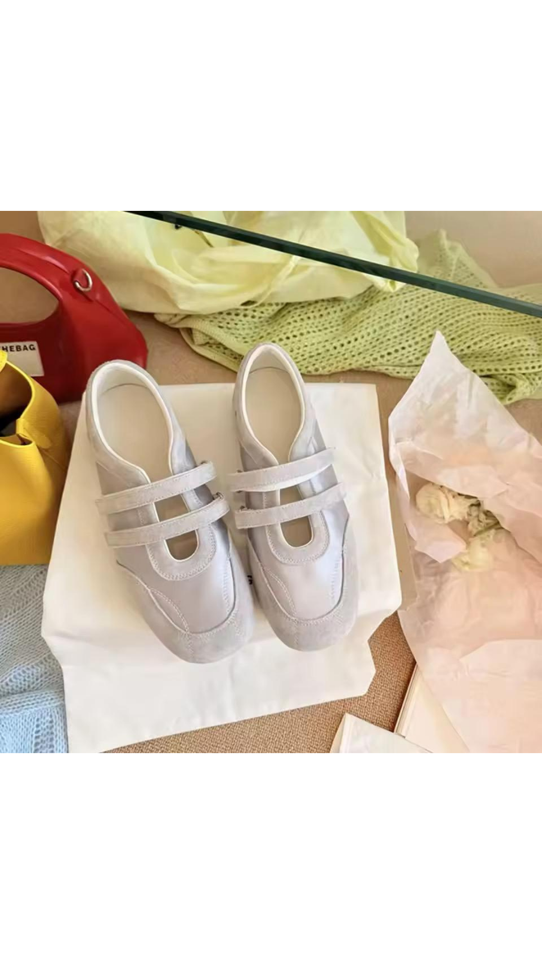Double strap shoes