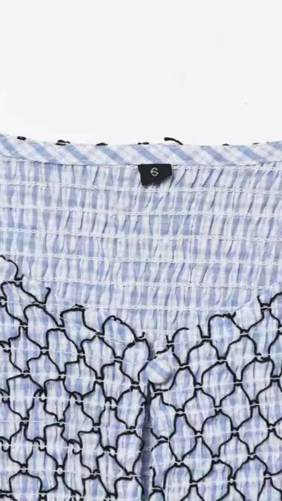 Ruched Blouse & Skirt Set