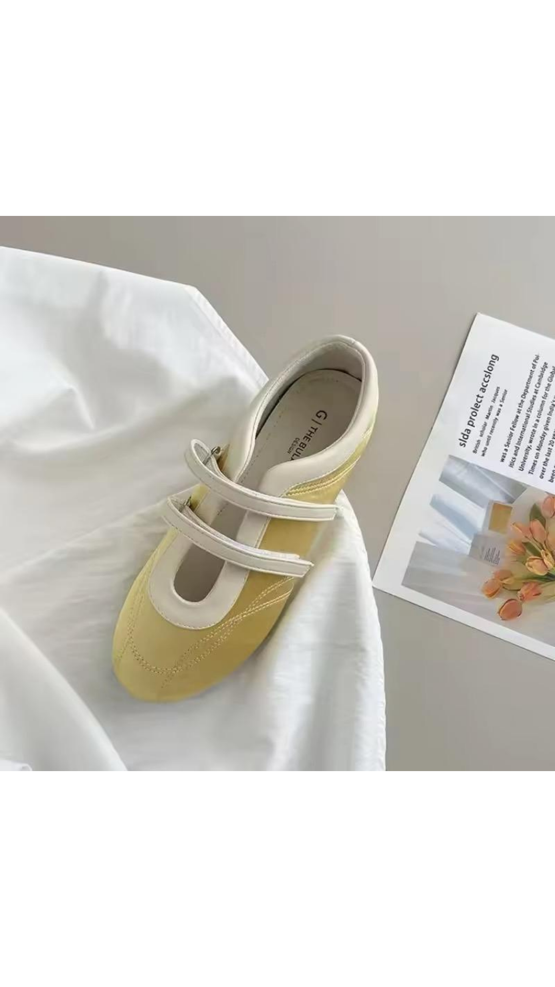Double strap shoes