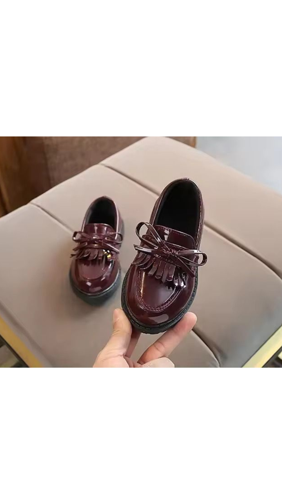 Fringed Kids Loafer