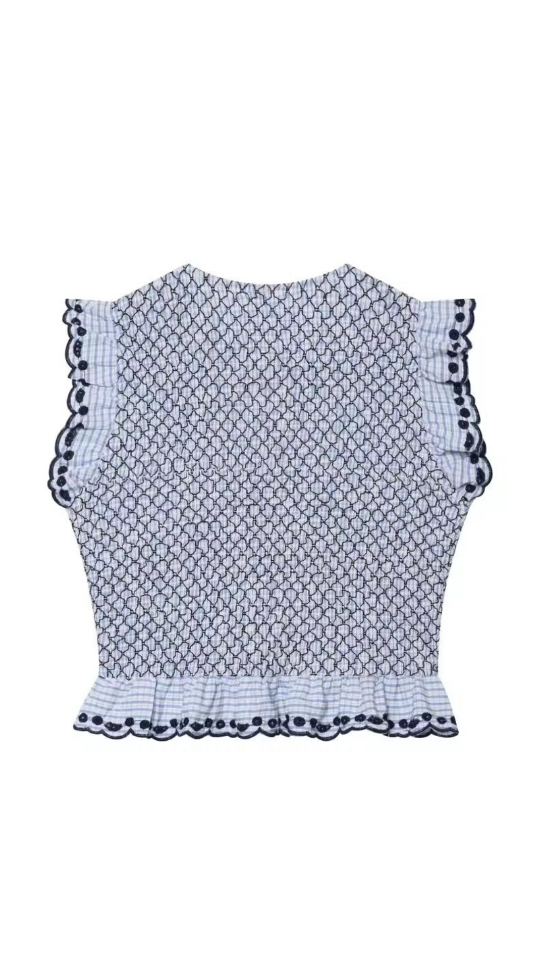 Ruched Blouse & Skirt Set
