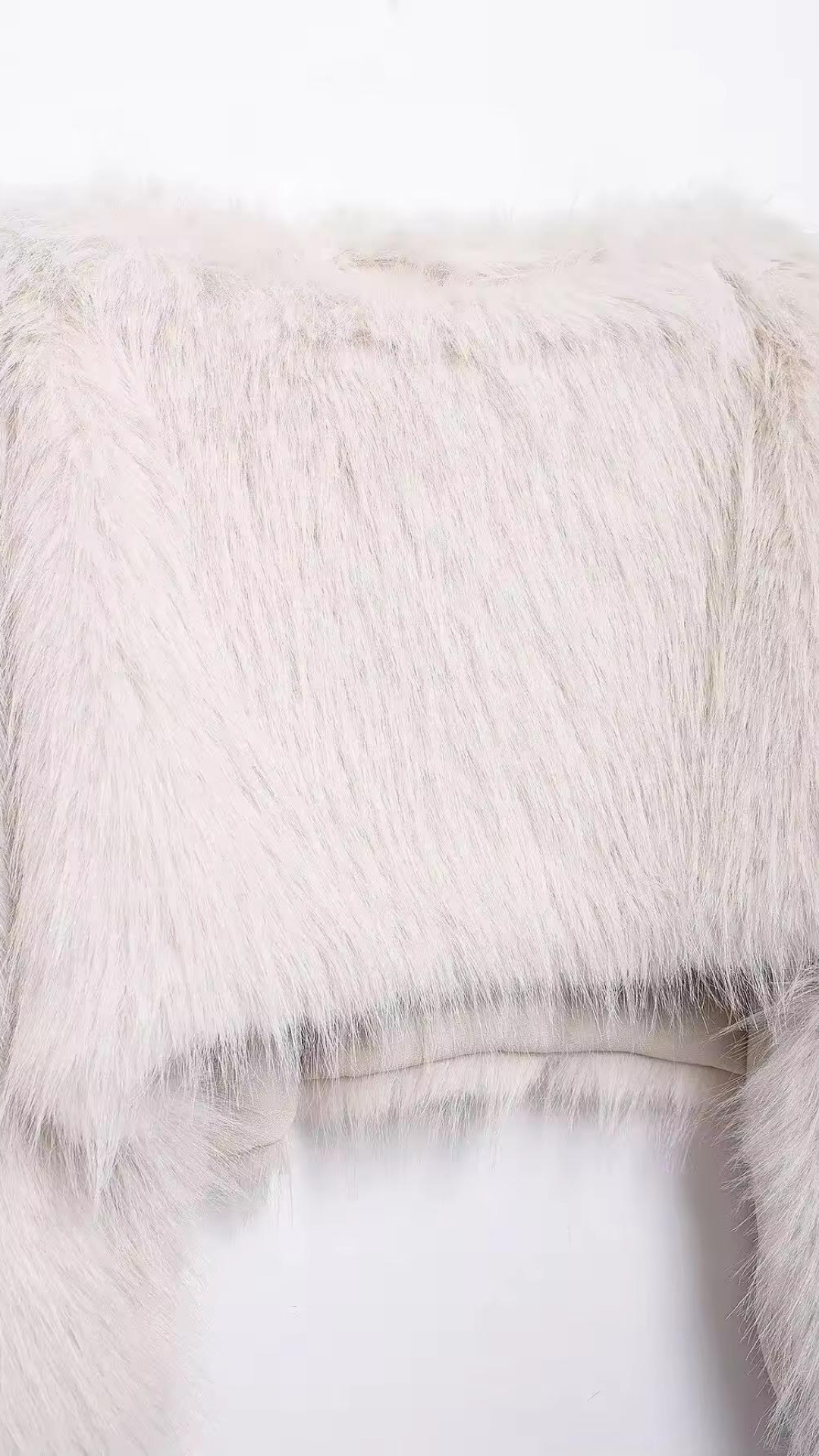 Ayera Fur Crop Sweater