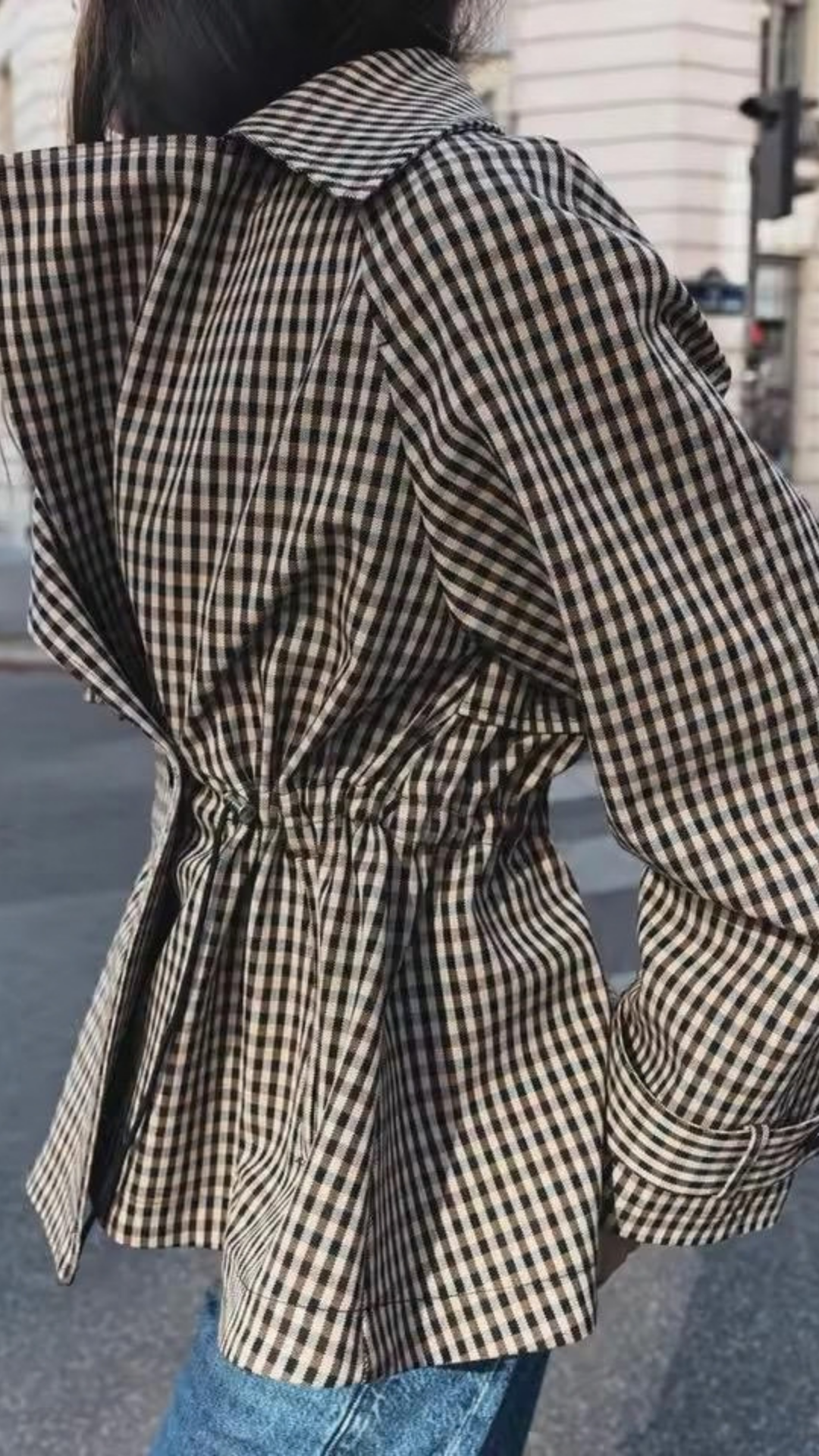 Plaid jacket