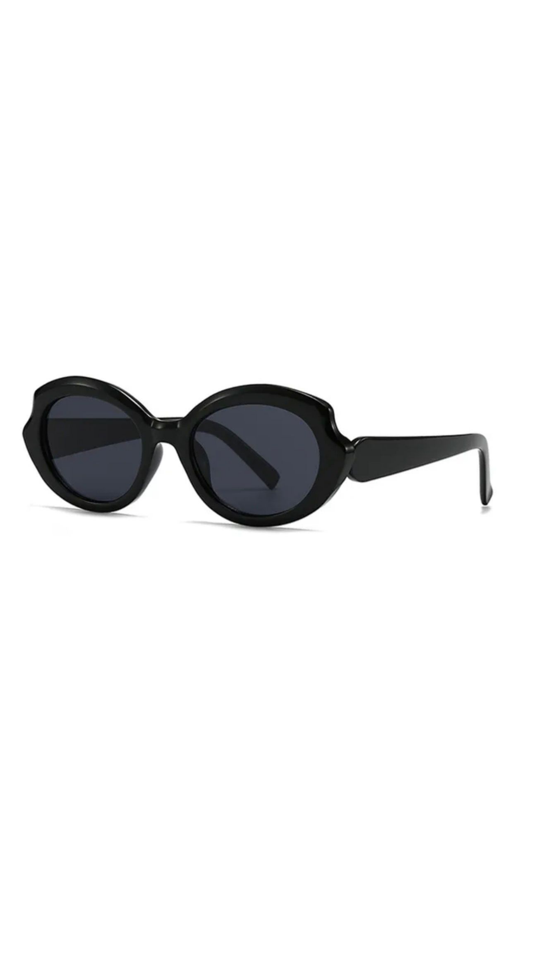 Round luxe sunglasses