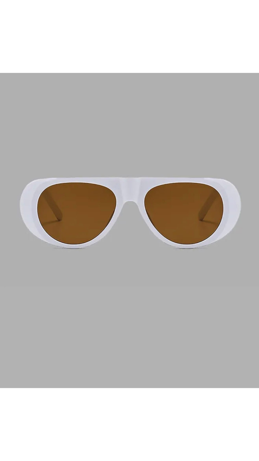 White rode sunglasses
