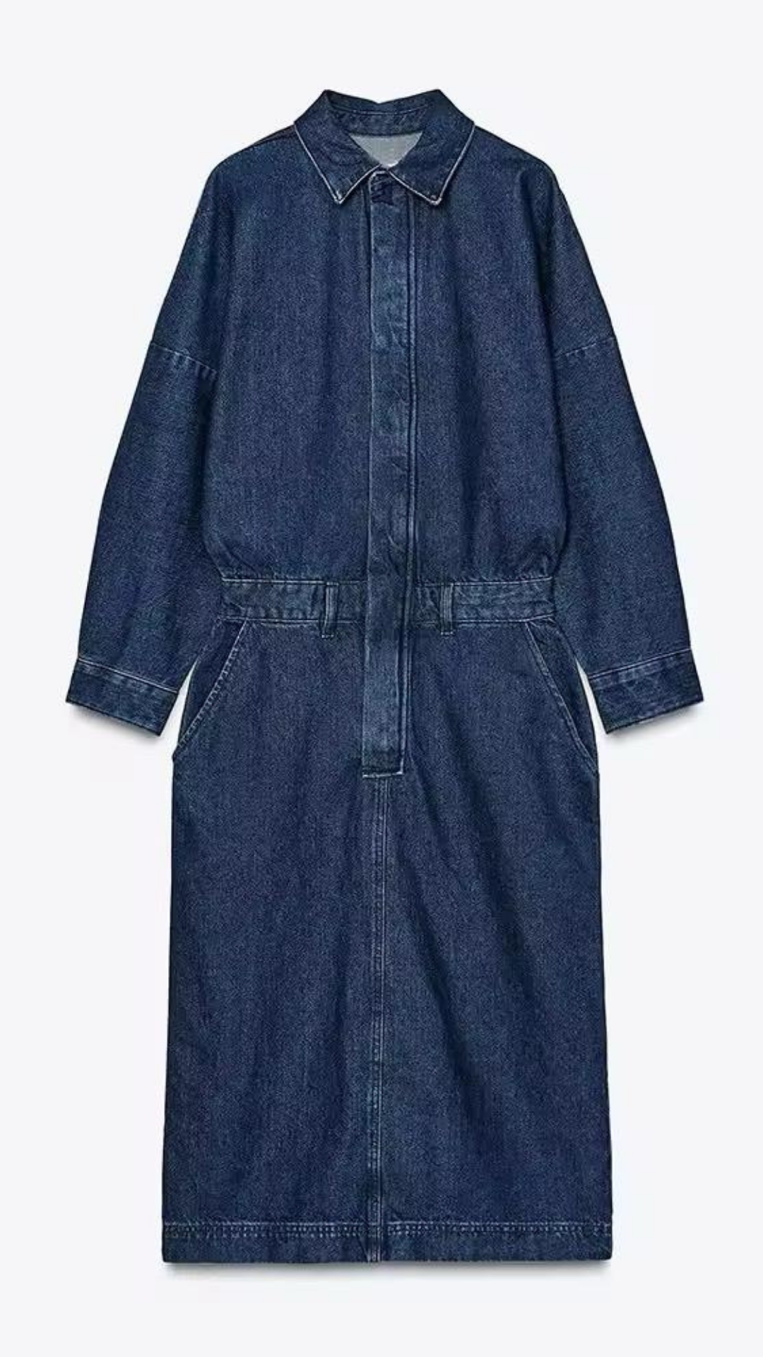 Denim Midi Dress