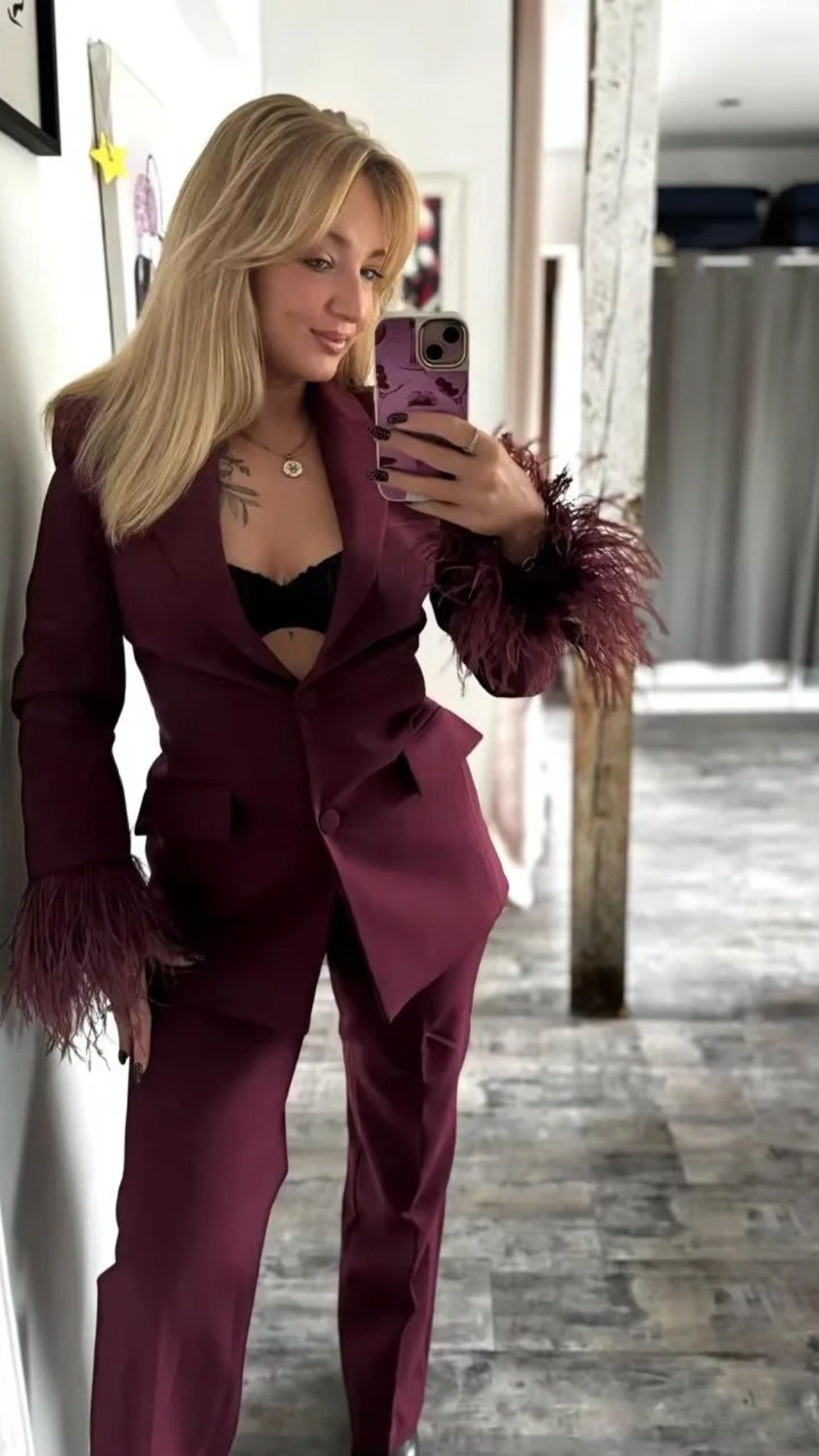 Stila Feather Coord Set