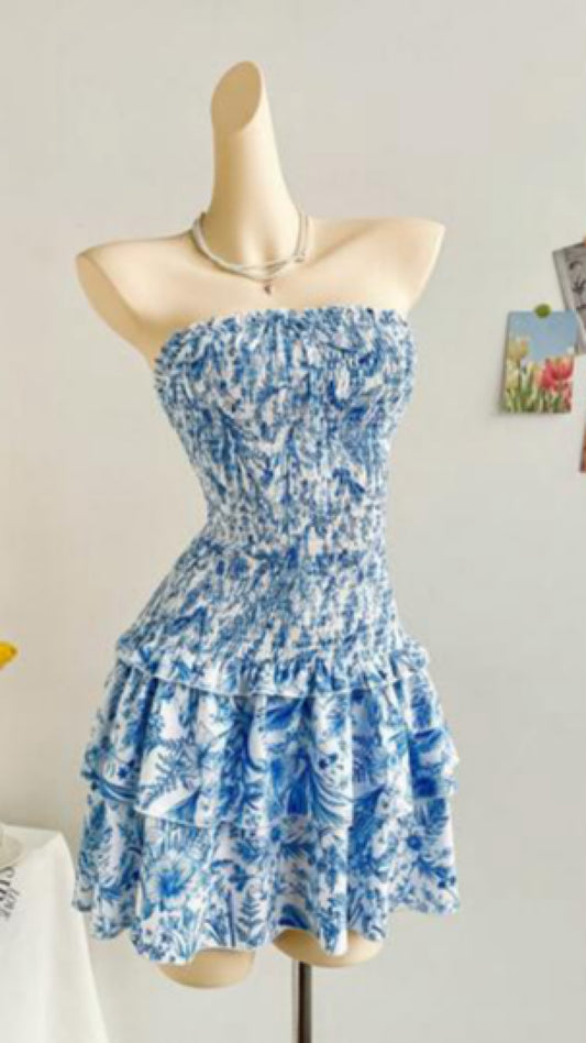 Gathered Tier Dress