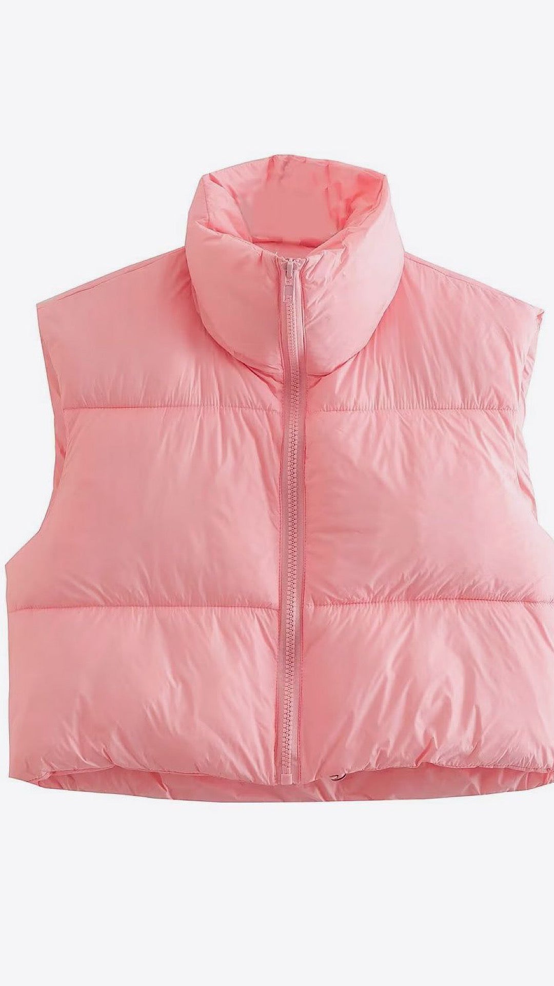 Zipper Puffer Jacket