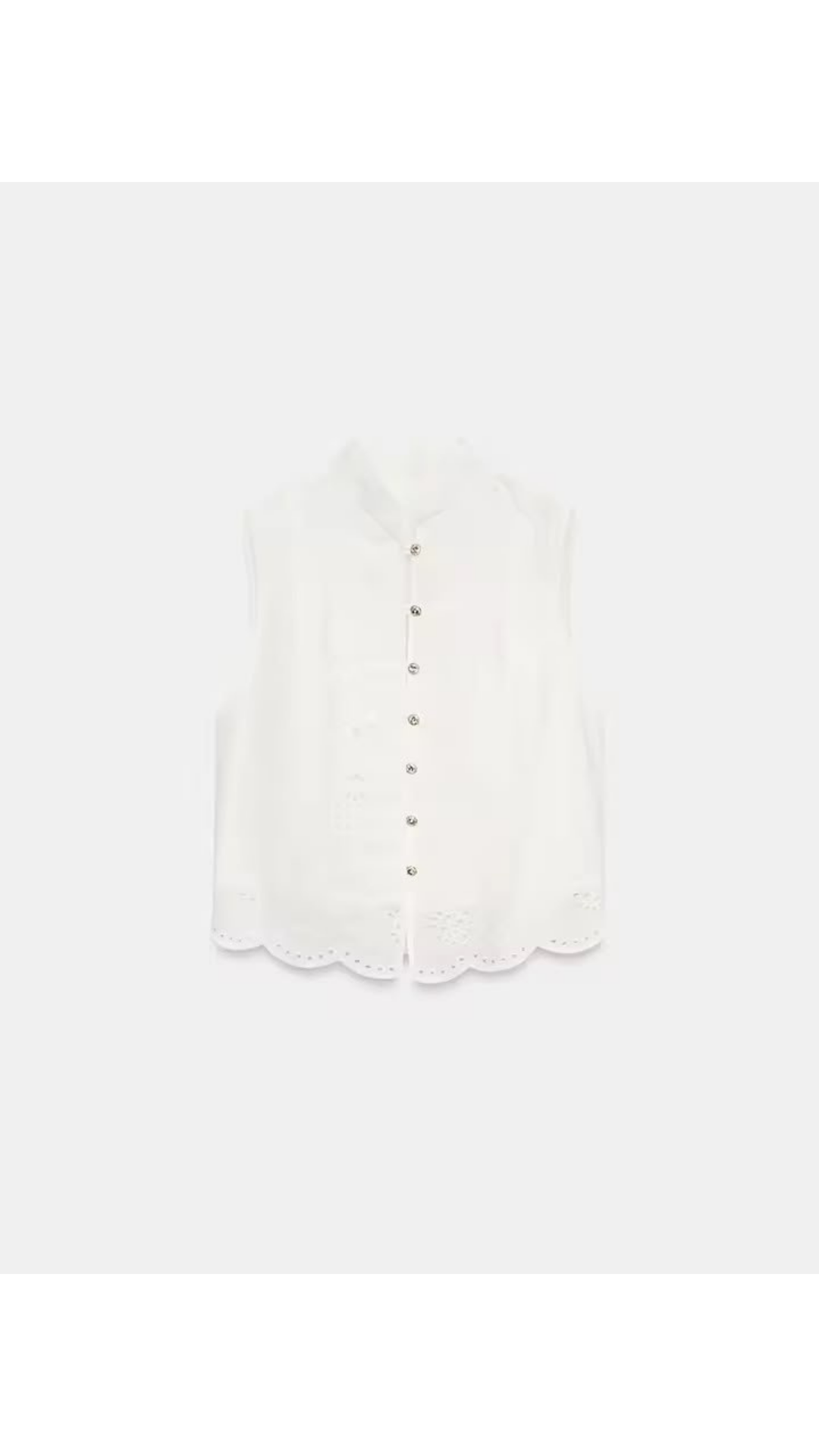 Hollow design top and skirt