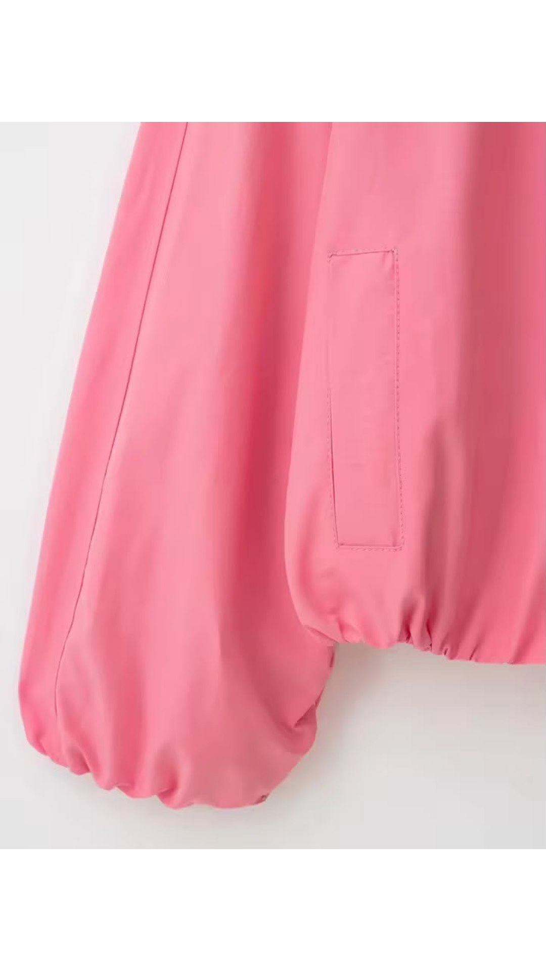 Solid trendy jacket