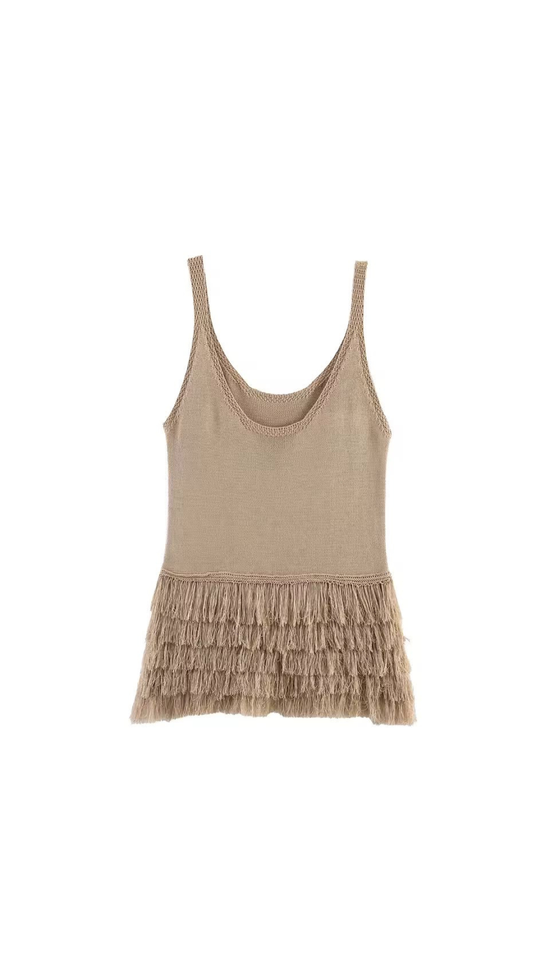 Fringed top