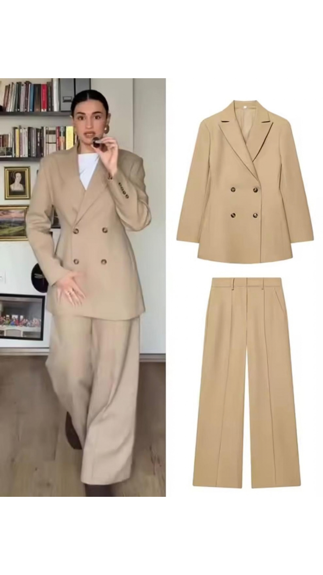 Northern charm blazer set
