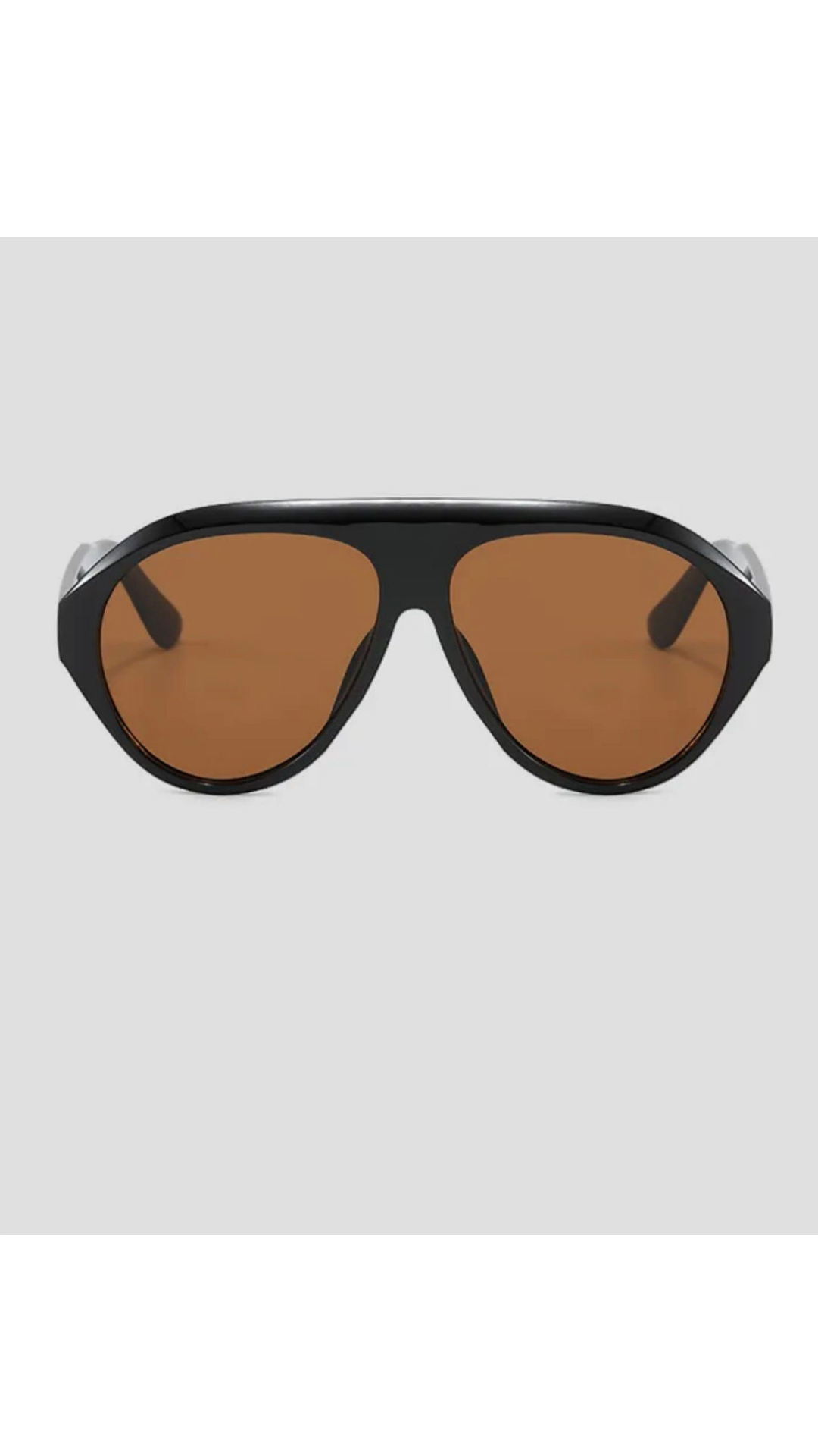 Oversized aviator sunglasses