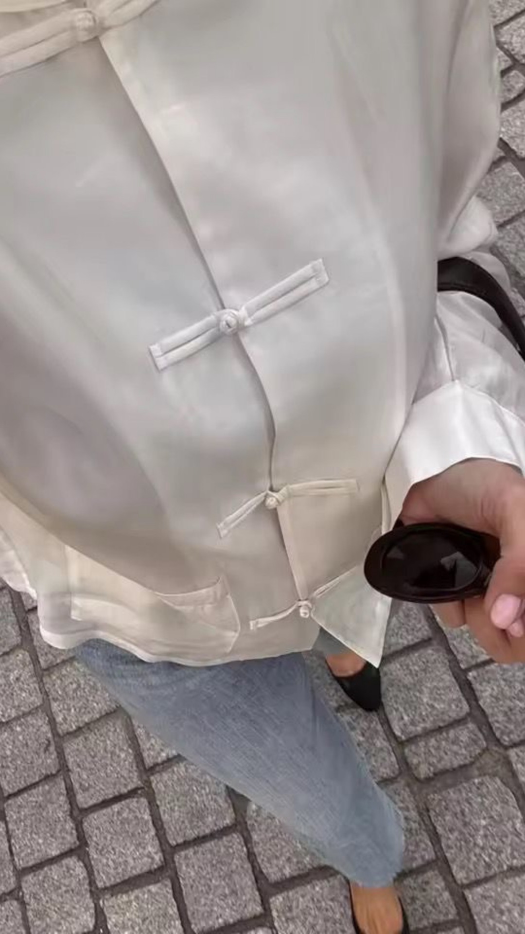 Long sleeve blouse