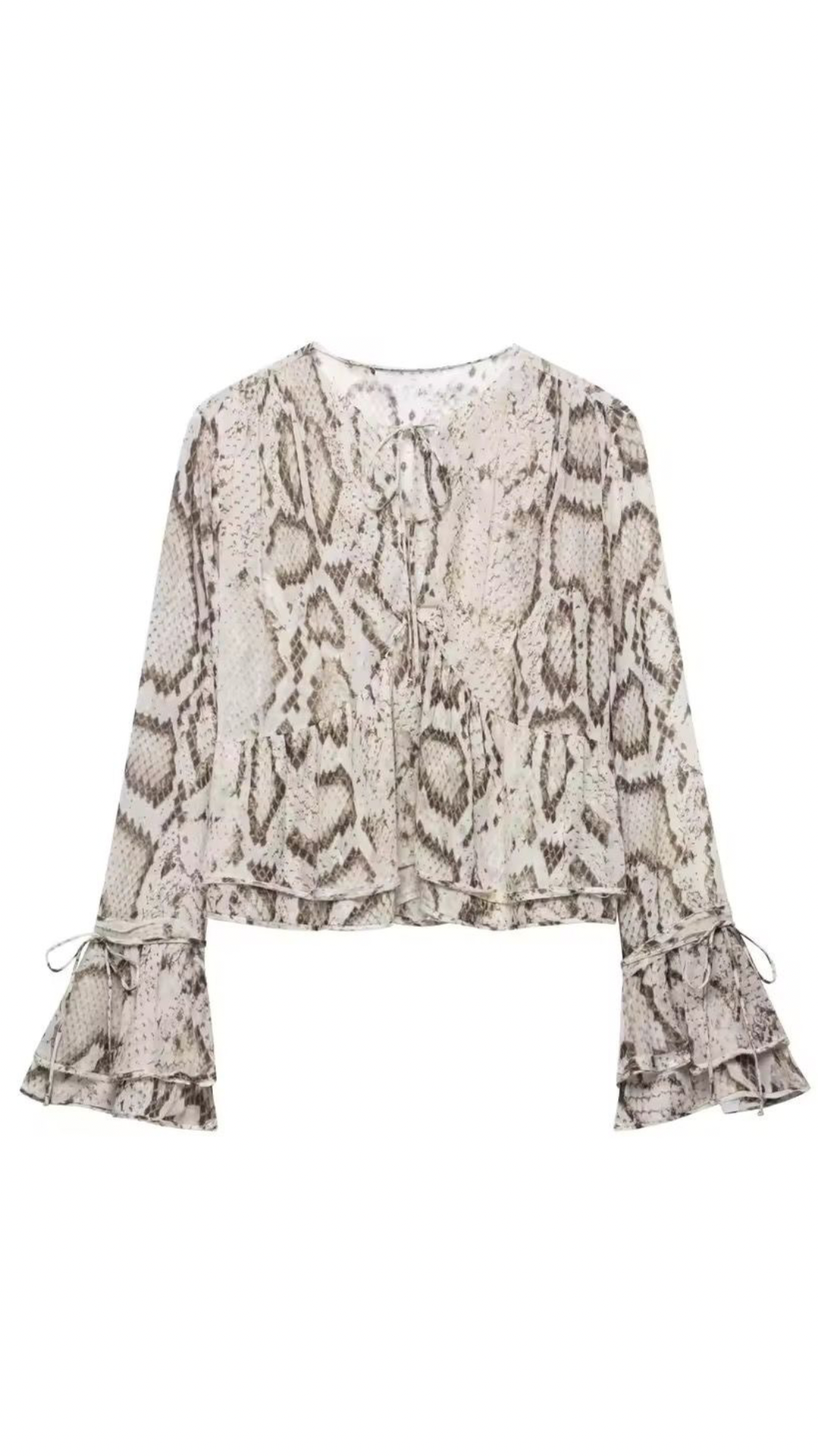 Luxe Printed Top & Pants Set