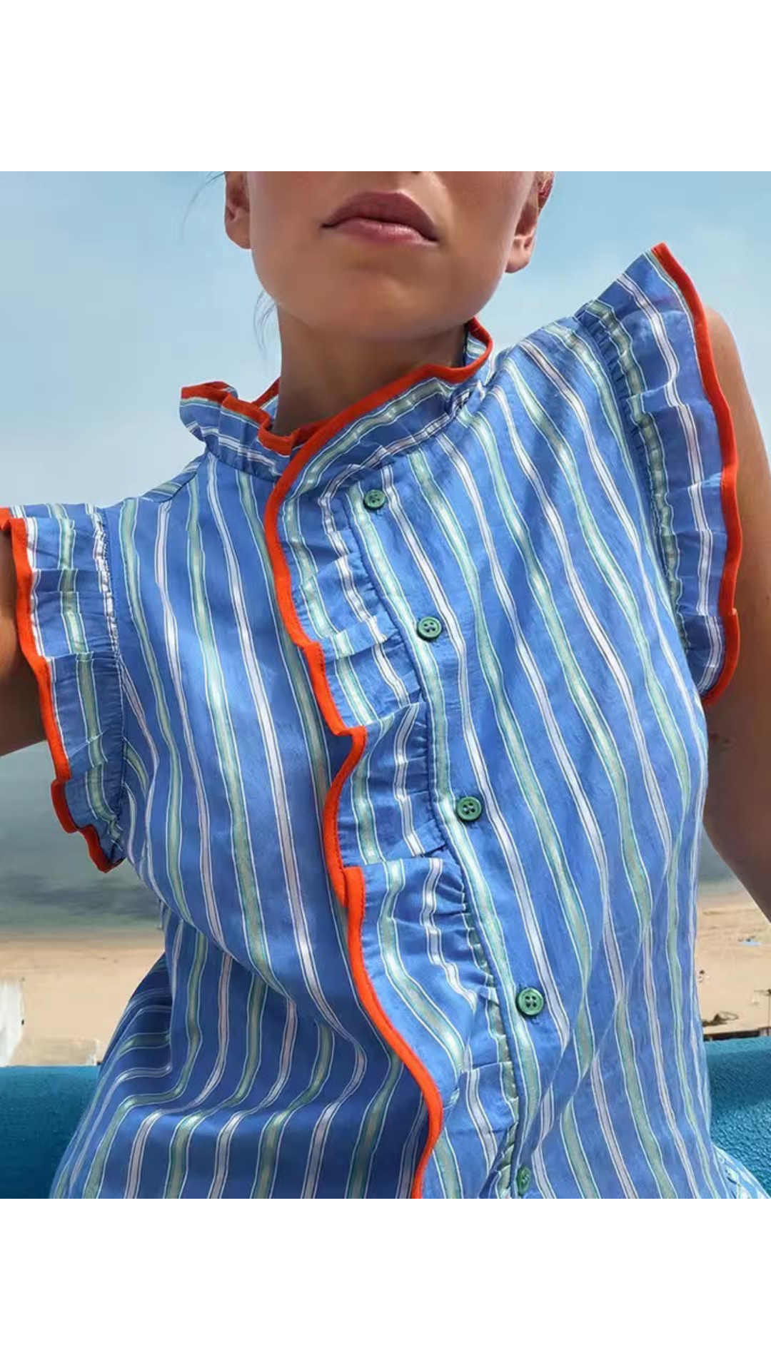 Ruffle top