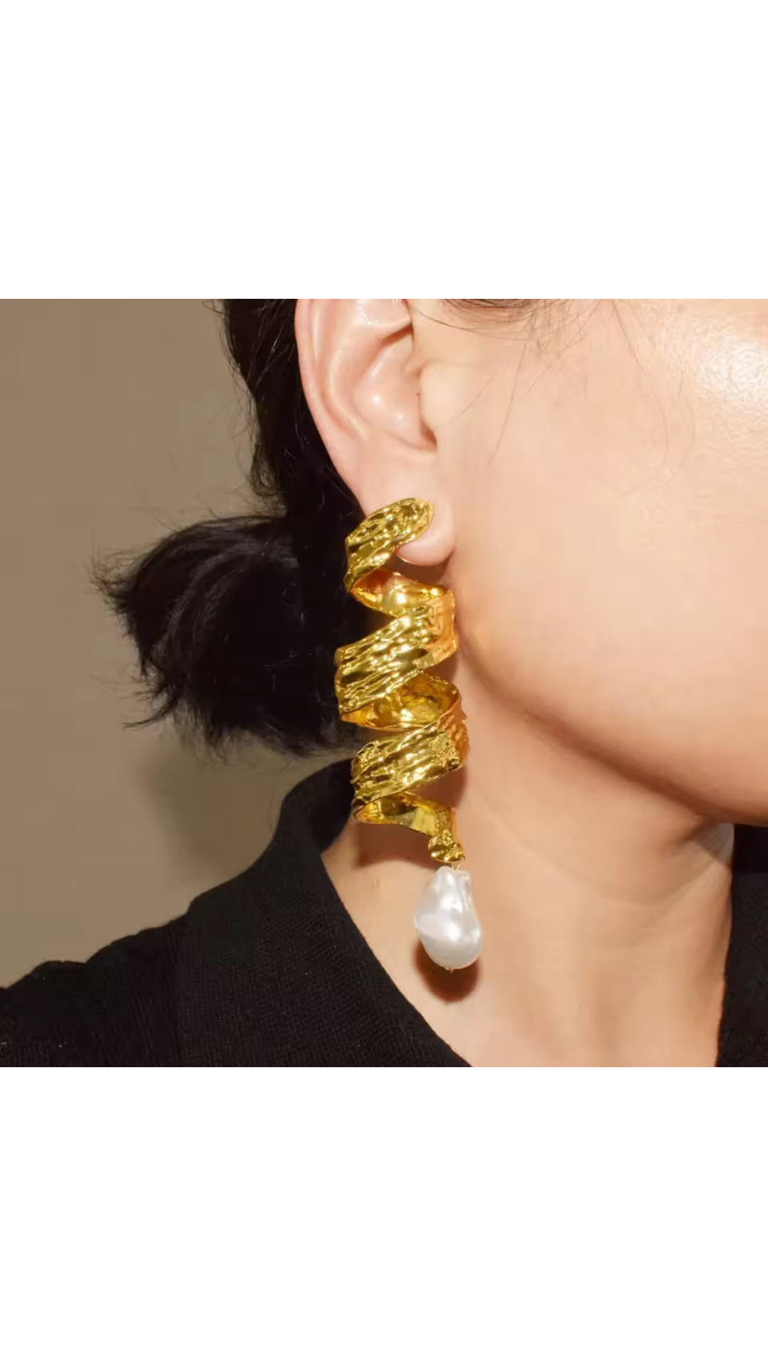 Spiral earrings