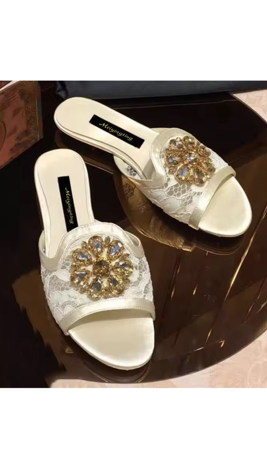 Luxe Embellished Flats