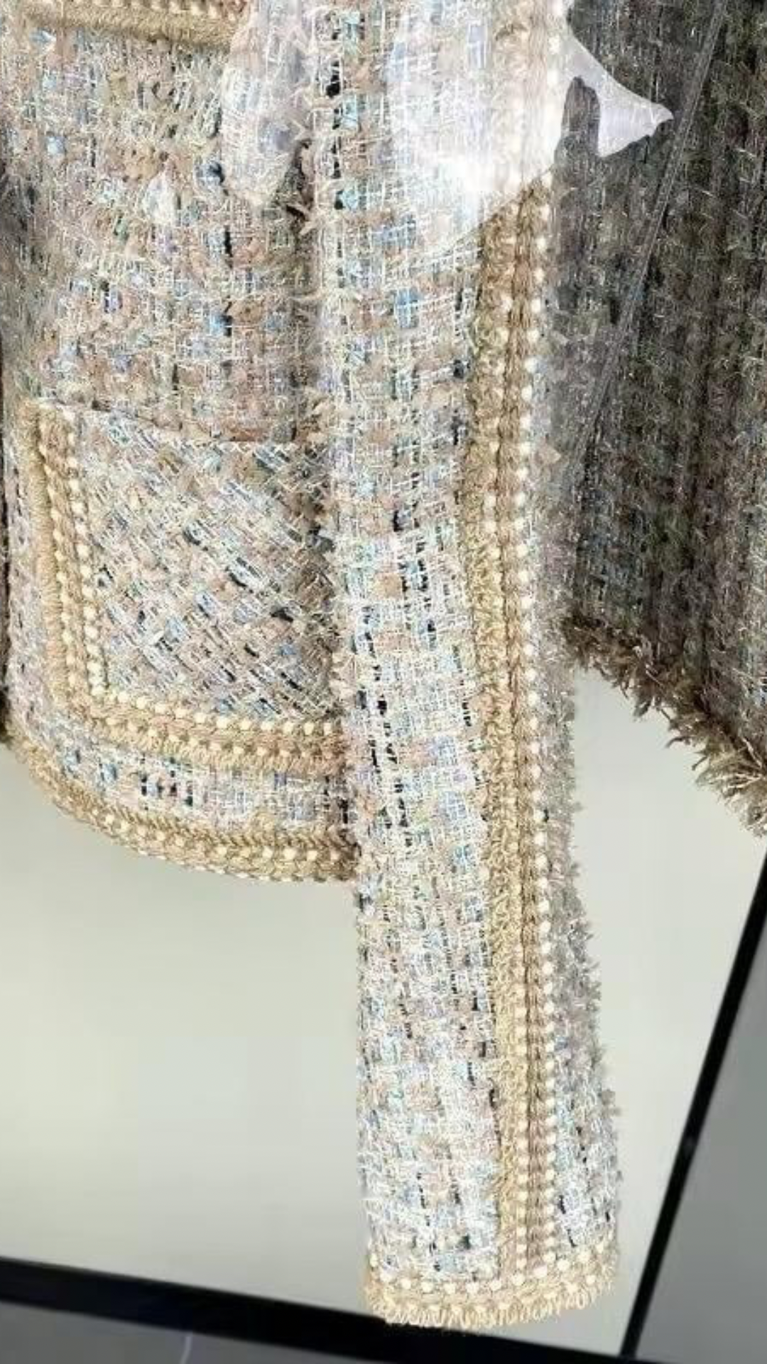 Vogue Tweed Blazer & Skirt Set