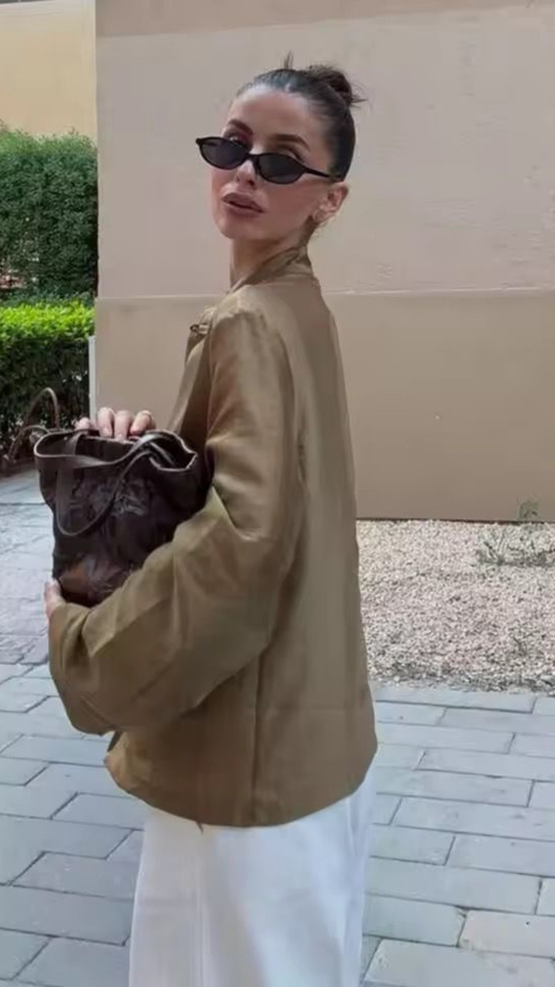 Long sleeve blouse
