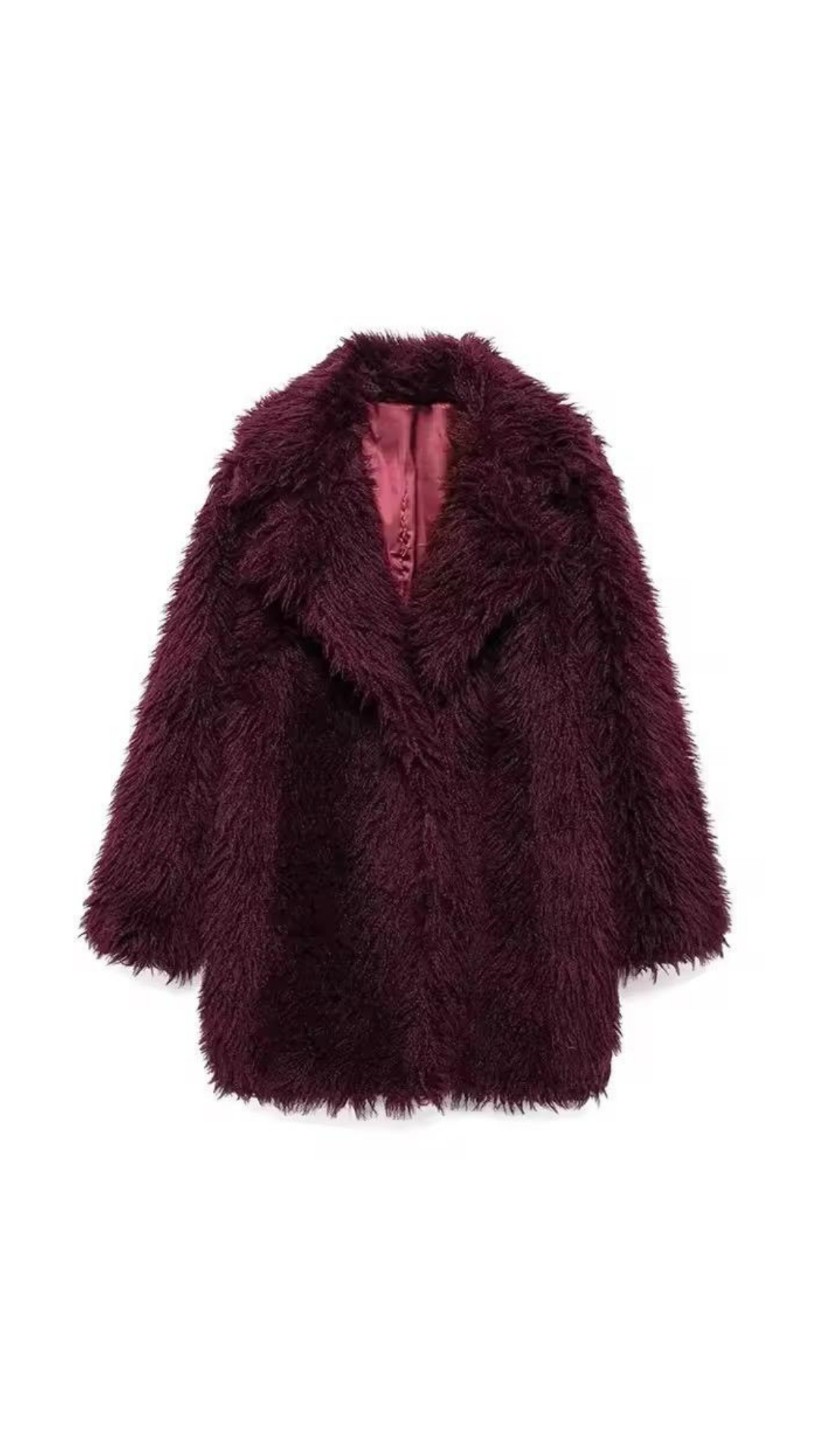 Midnight Fur Long Coat