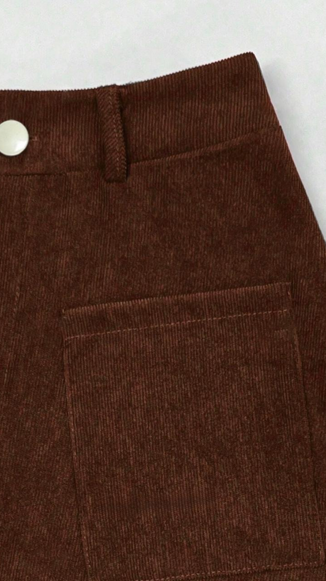 Corduroy Skirt